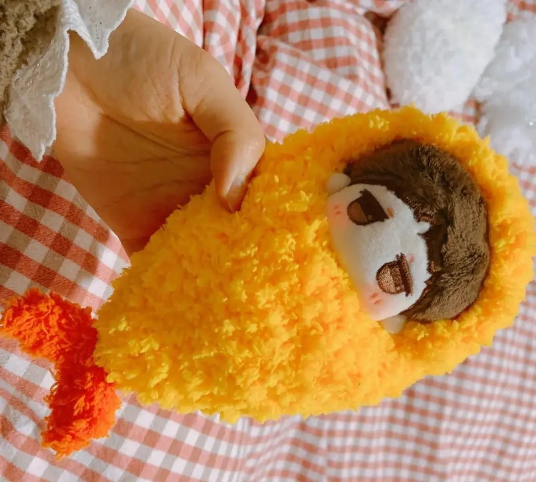 Hướng dẫn móc len búp bê gà rán vàng Ziyecrochet