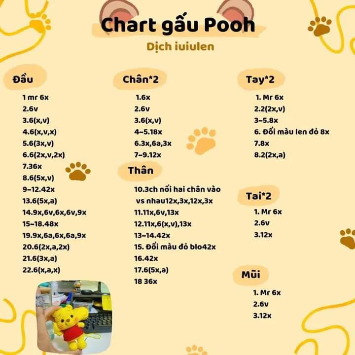 Hướng dẫn móc len búp bê gấu, thỏ và cá cảnh