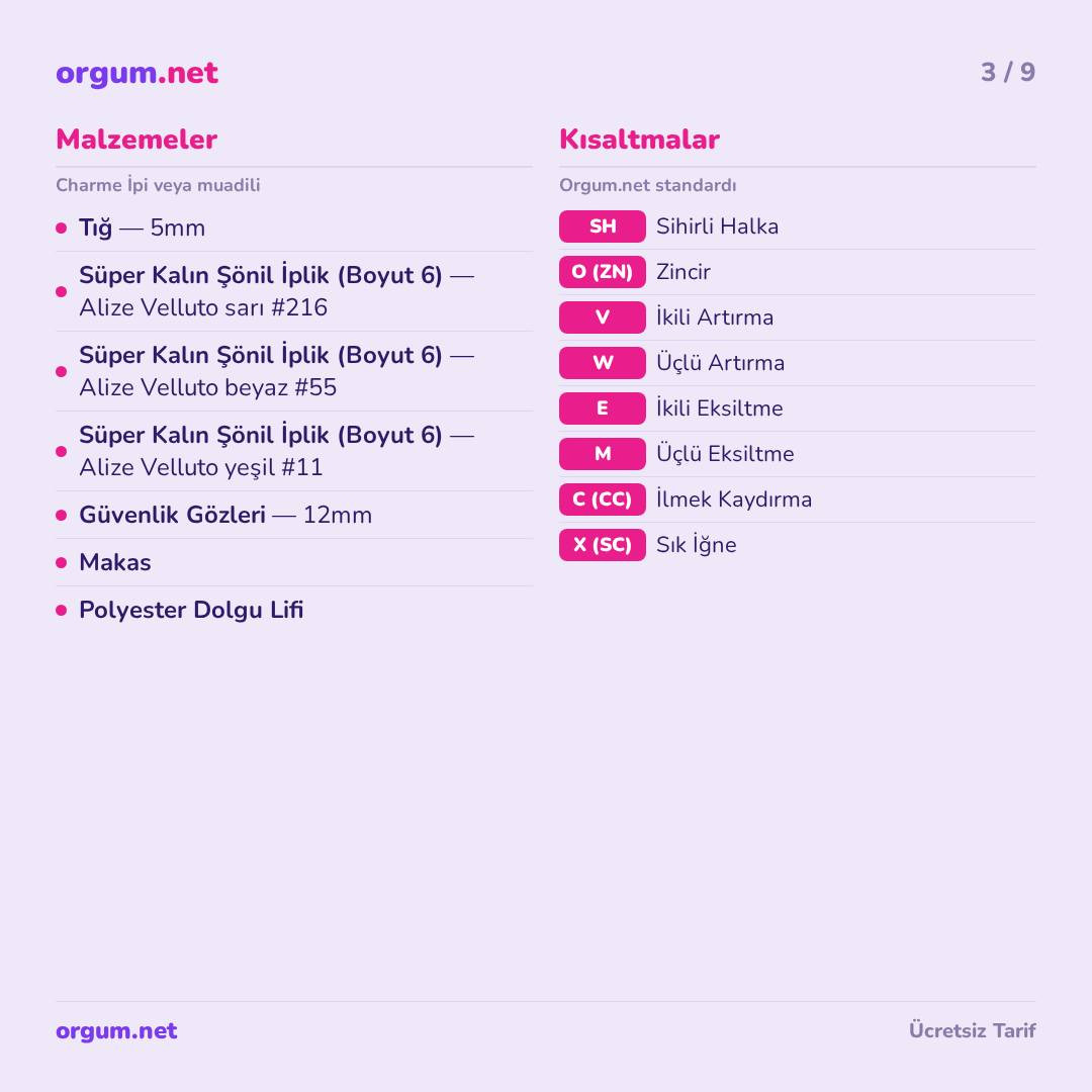 Hướng dẫn móc len búp bê hoa cúc Papatya Çiçeği Arkadaş Amigurumi dễ thương, thân màu xanh lá và cánh trắng