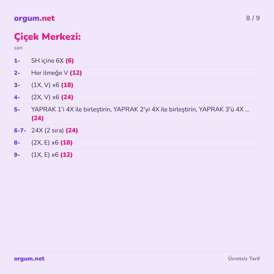 Hướng dẫn móc len búp bê hoa cúc Papatya Çiçeği Arkadaş Amigurumi dễ thương, thân màu xanh lá và cánh trắng