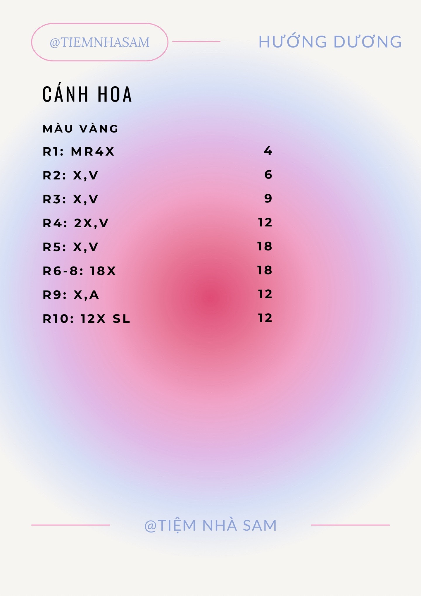 Hướng dẫn móc len búp bê hướng dương và chậu dâu tây