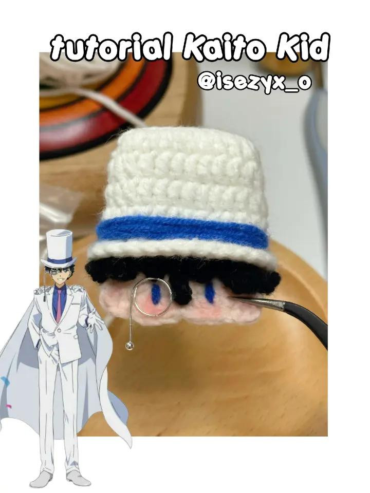 Hướng dẫn móc len búp bê Kaito Kid - Thám tử lừng danh Conan