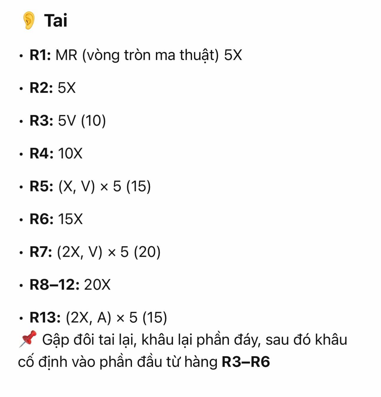 Hướng dẫn móc len búp bê lợn mặc váy xanh và mũ rơm