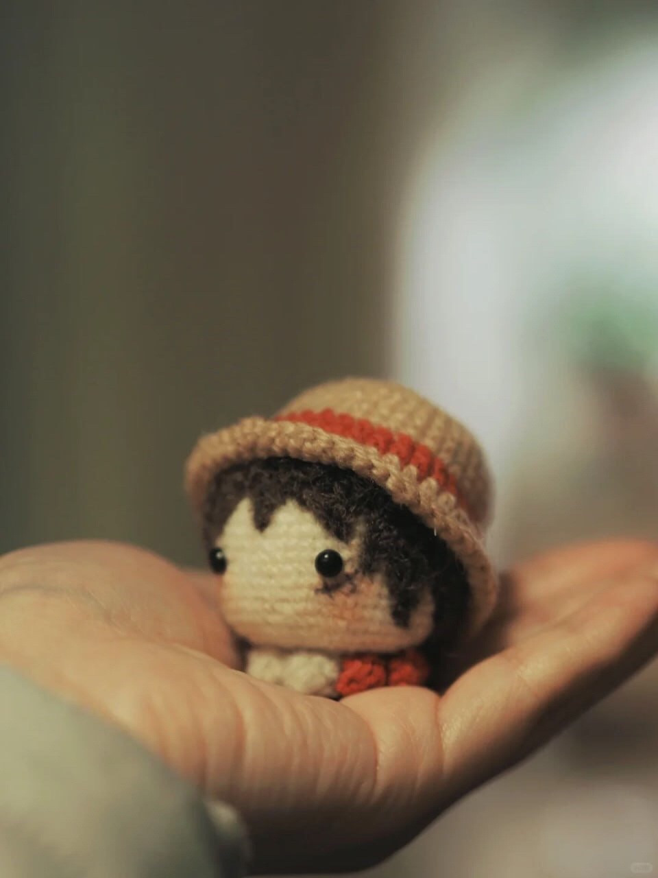 Hướng dẫn móc len búp bê Luffy One Piece phiên bản bánh bao