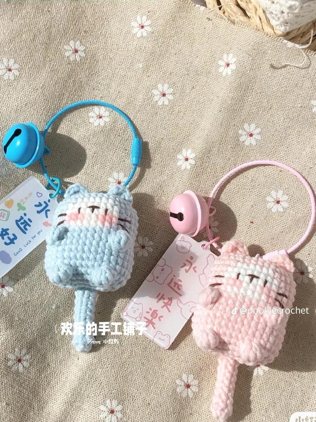 Hướng dẫn móc len búp bê mèo dễ thương - Pookie Crochet