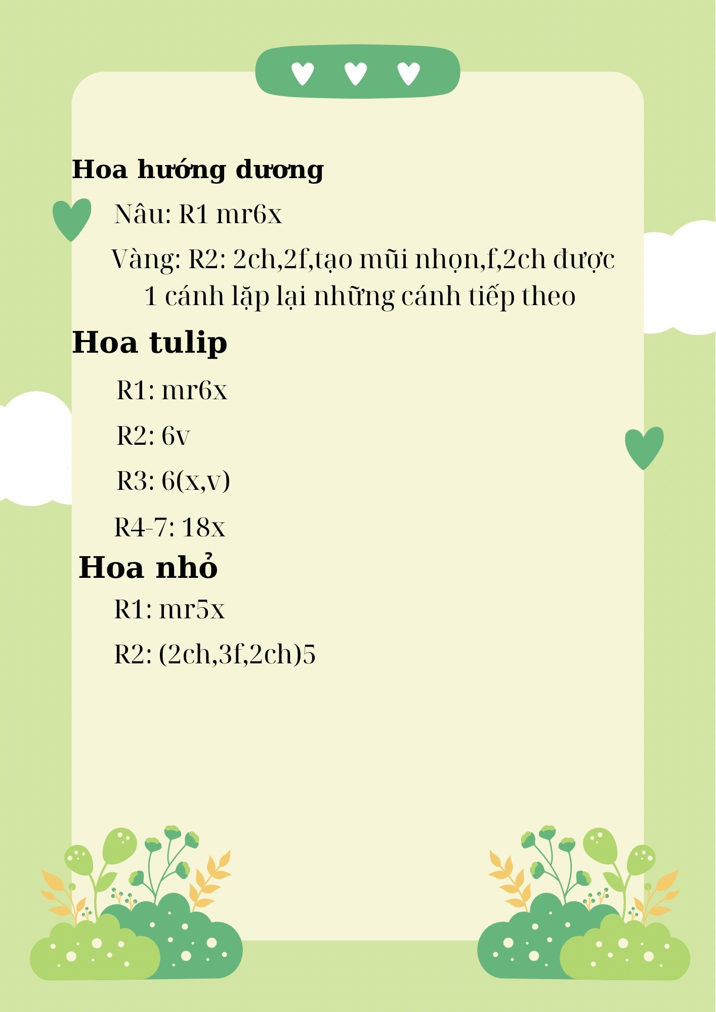 Hướng dẫn móc len búp bê mèo hình trái cây dễ thương