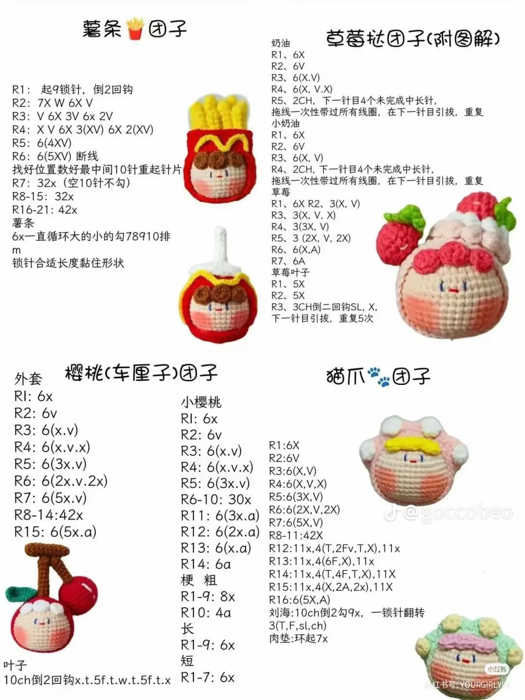 Hướng dẫn móc len búp bê Mochi dễ thương