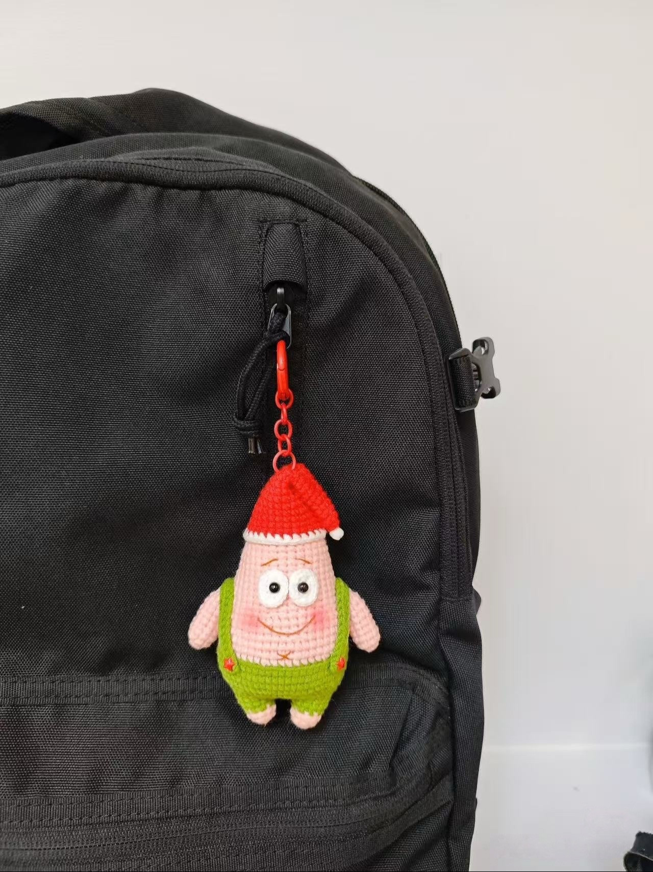 Hướng dẫn móc len búp bê Patrick Star phiên bản Giáng sinh