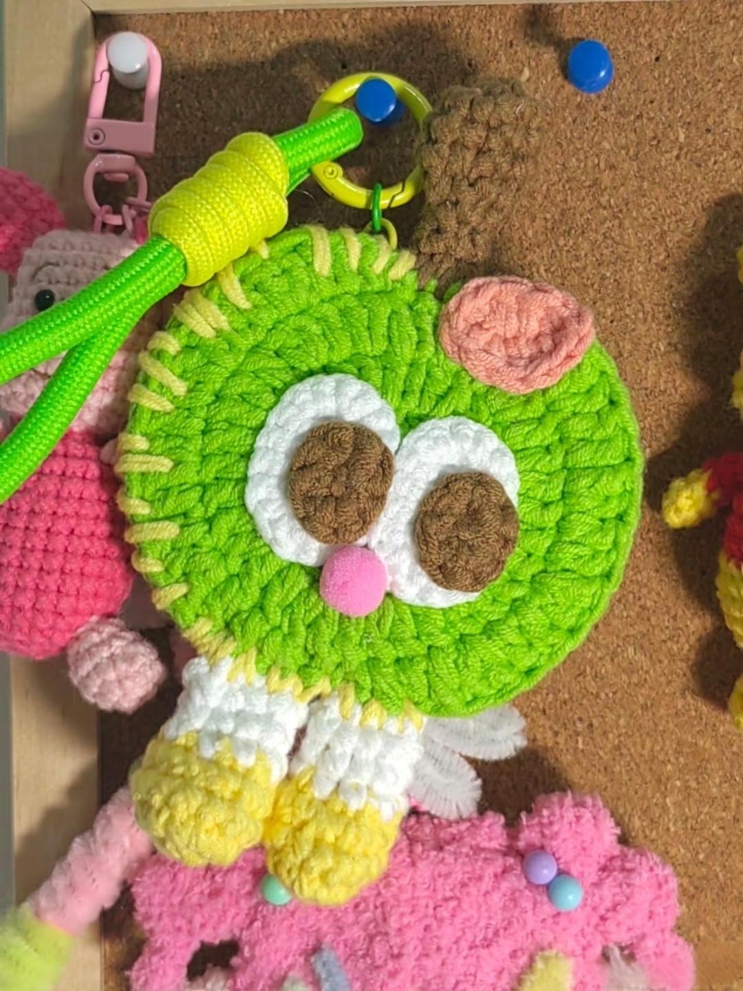 Hướng dẫn móc len búp bê Quả táo nhỏ dễ thương nhiều màu sắc