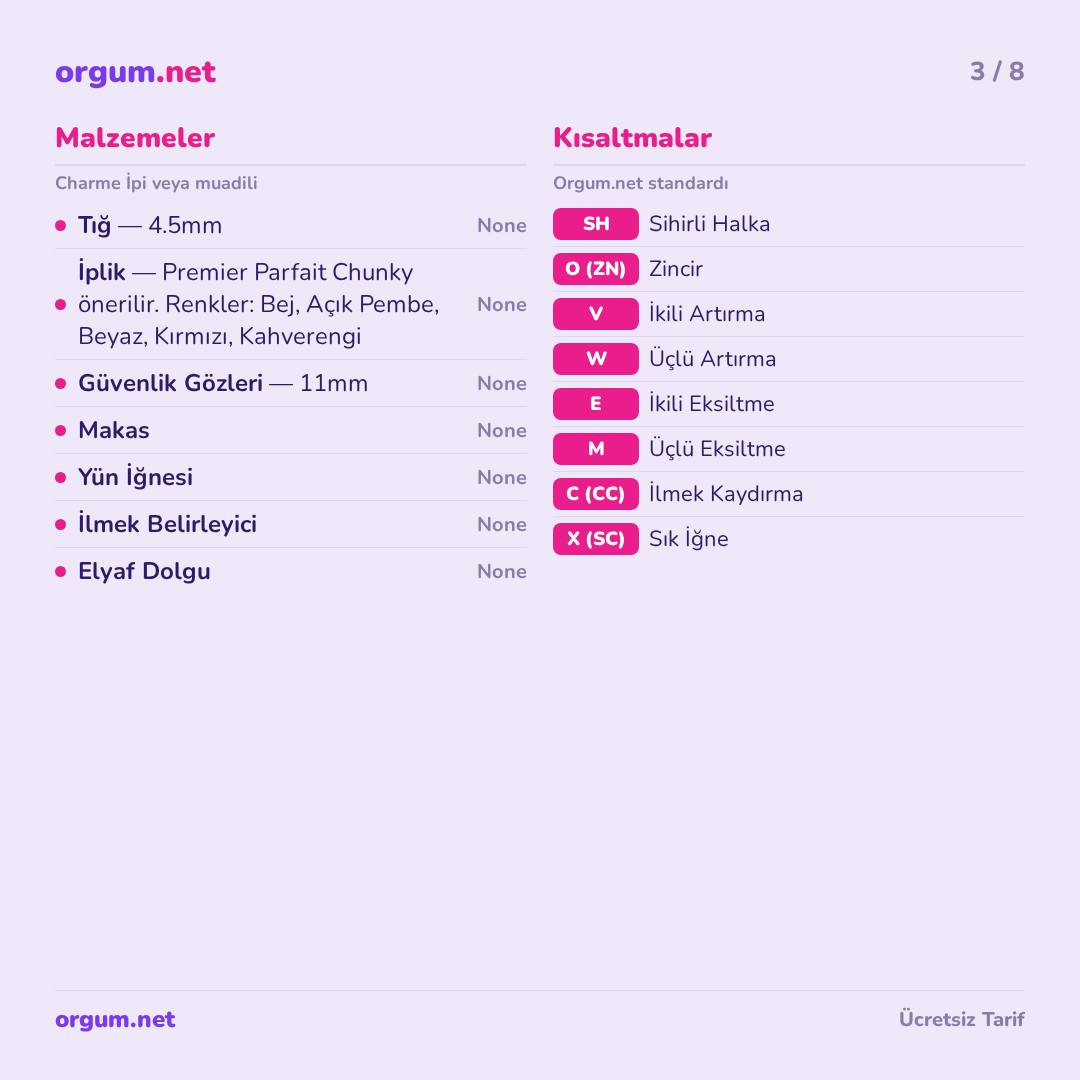 Hướng dẫn móc len búp bê Sponch Jellycat Amigurumi, mẫu miễn phí chi tiết từng bước