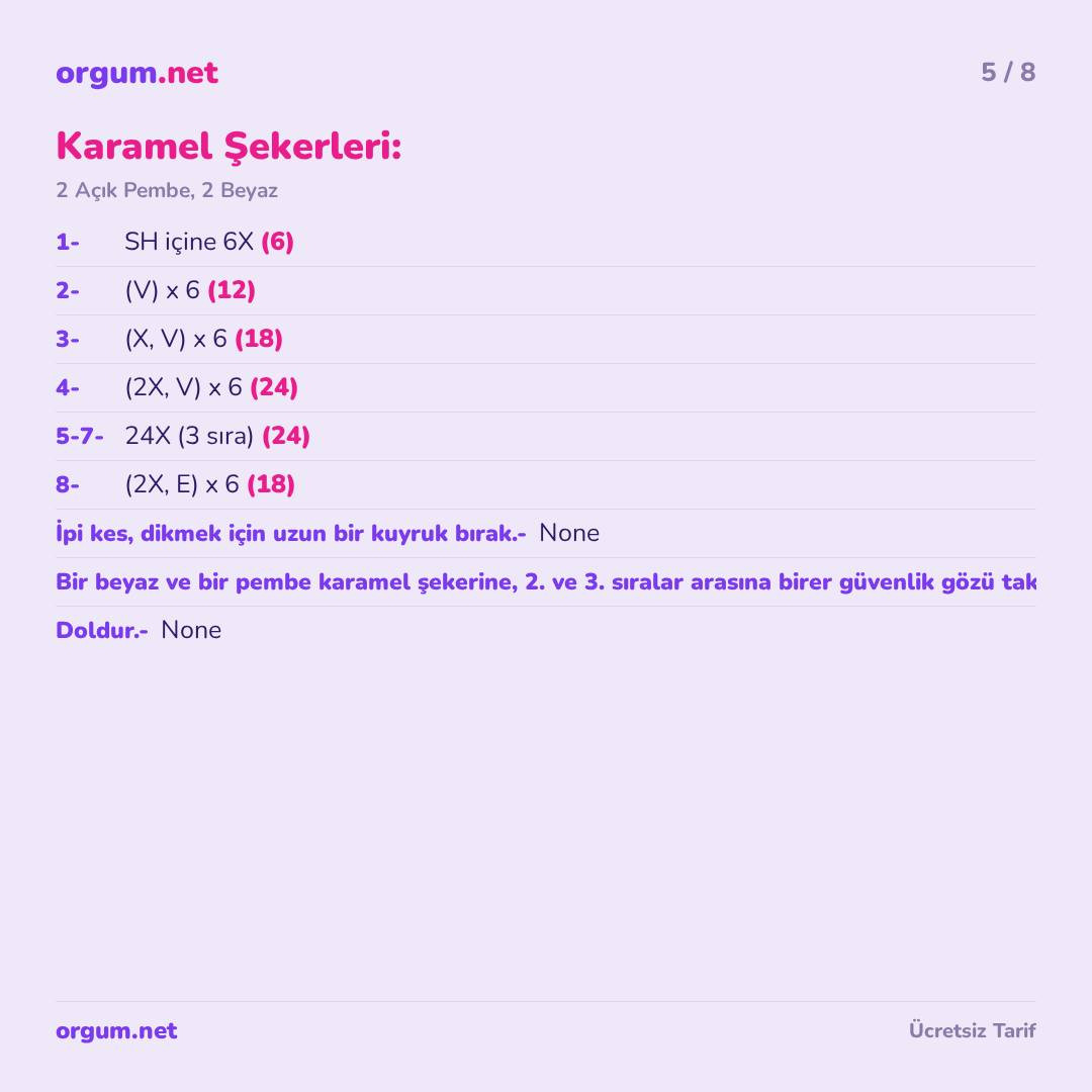 Hướng dẫn móc len búp bê Sponch Jellycat Amigurumi, mẫu miễn phí chi tiết từng bước