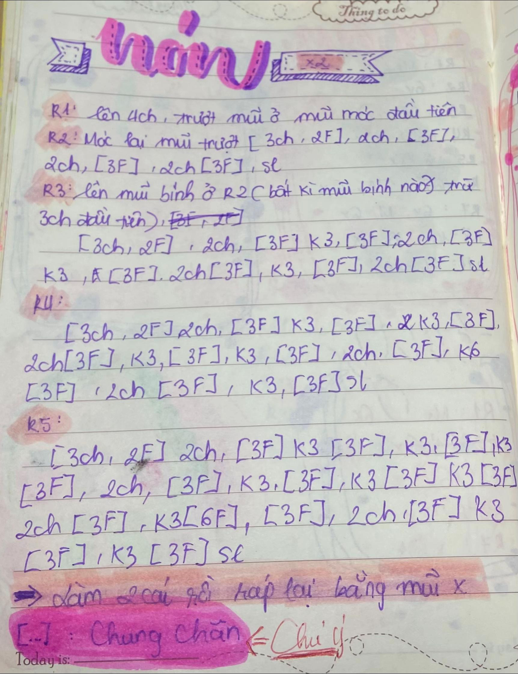 Hướng dẫn móc len búp bê thỏ amigurumi dễ thương với tai dài, má hồng và vòng hoa xanh