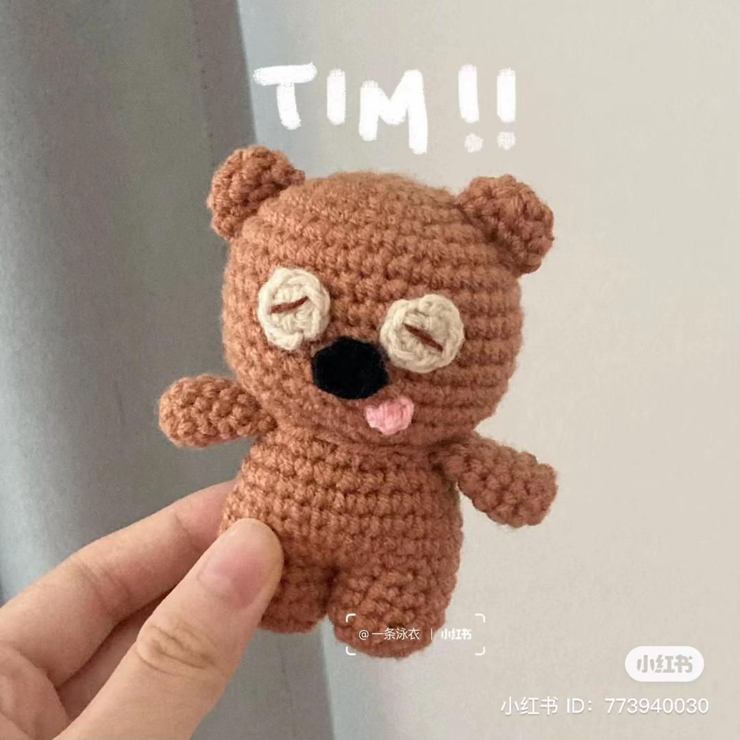 HƯỚNG DẪN MÓC LEN BÚP BÊ THỎ CÀ RỐT, GẤU DÂU VÀ ẾCH XANH - CHART AMIGURUMI CHI TIẾT