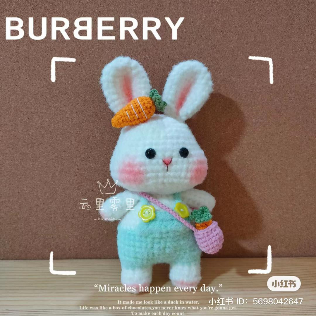 HƯỚNG DẪN MÓC LEN BÚP BÊ THỎ CÀ RỐT, GẤU DÂU VÀ ẾCH XANH - CHART AMIGURUMI CHI TIẾT