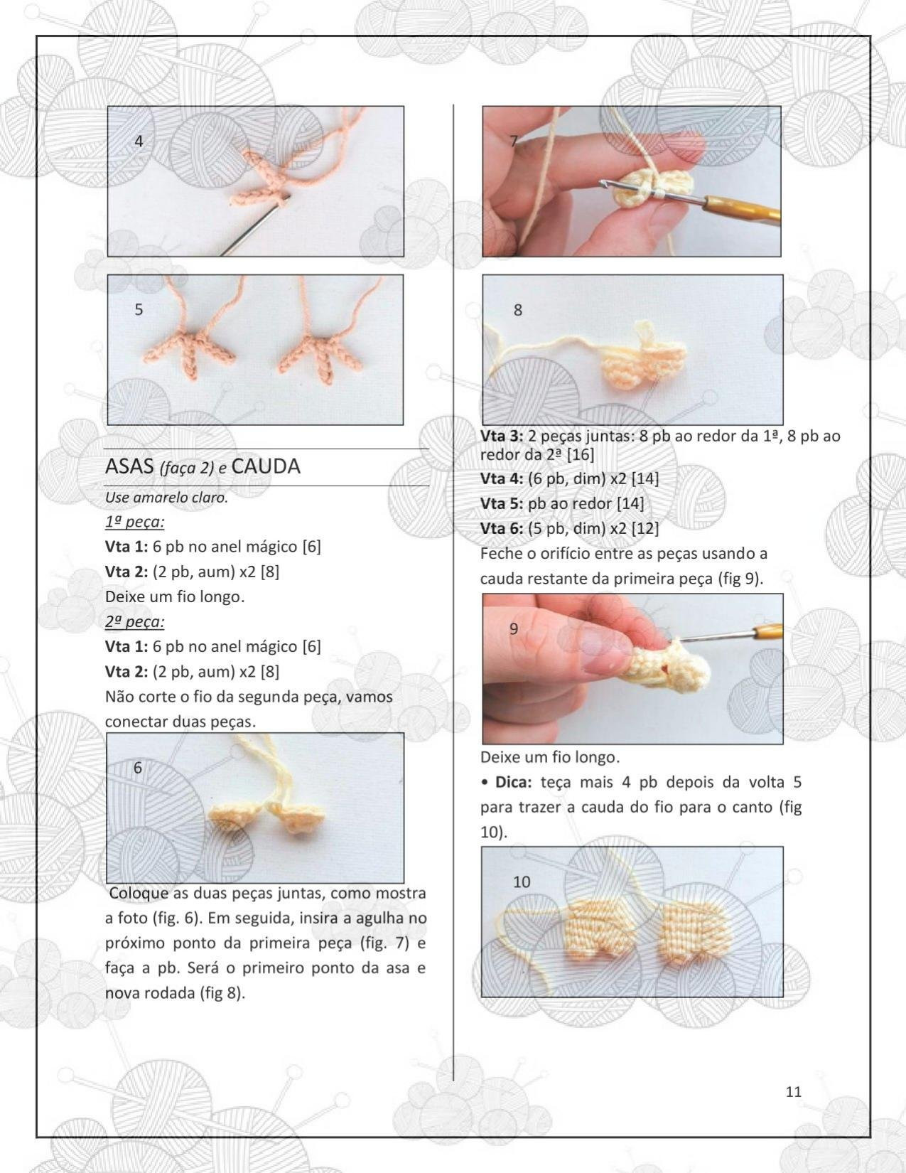 HƯỚNG DẪN MÓC LEN BÚP BÊ THỎ, CỪU VÀ GÀ CON TRẮNG CHO LỄ PHỤC SINH