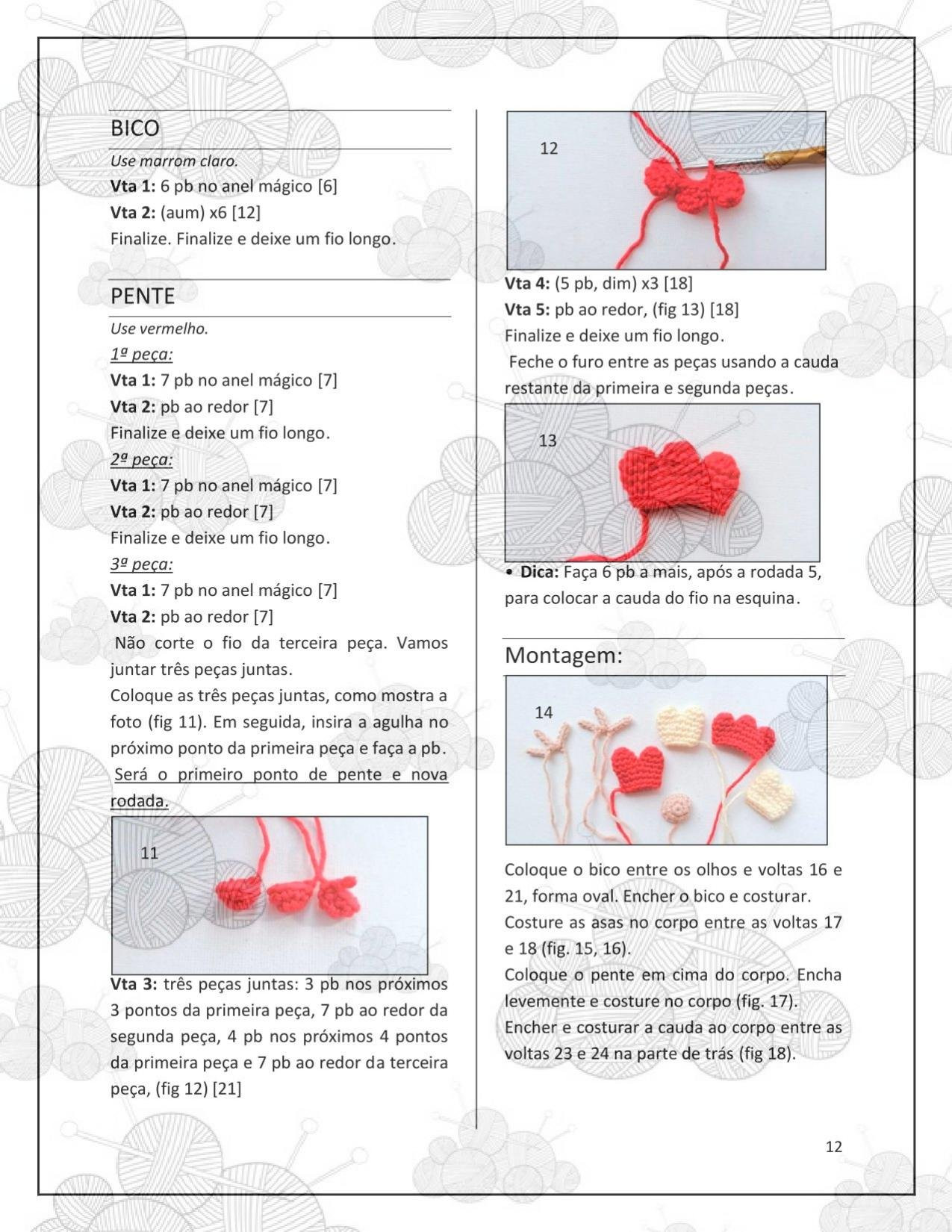 HƯỚNG DẪN MÓC LEN BÚP BÊ THỎ, CỪU VÀ GÀ CON TRẮNG CHO LỄ PHỤC SINH
