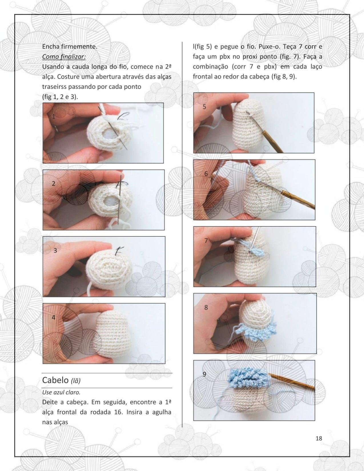 HƯỚNG DẪN MÓC LEN BÚP BÊ THỎ, CỪU VÀ GÀ CON TRẮNG CHO LỄ PHỤC SINH