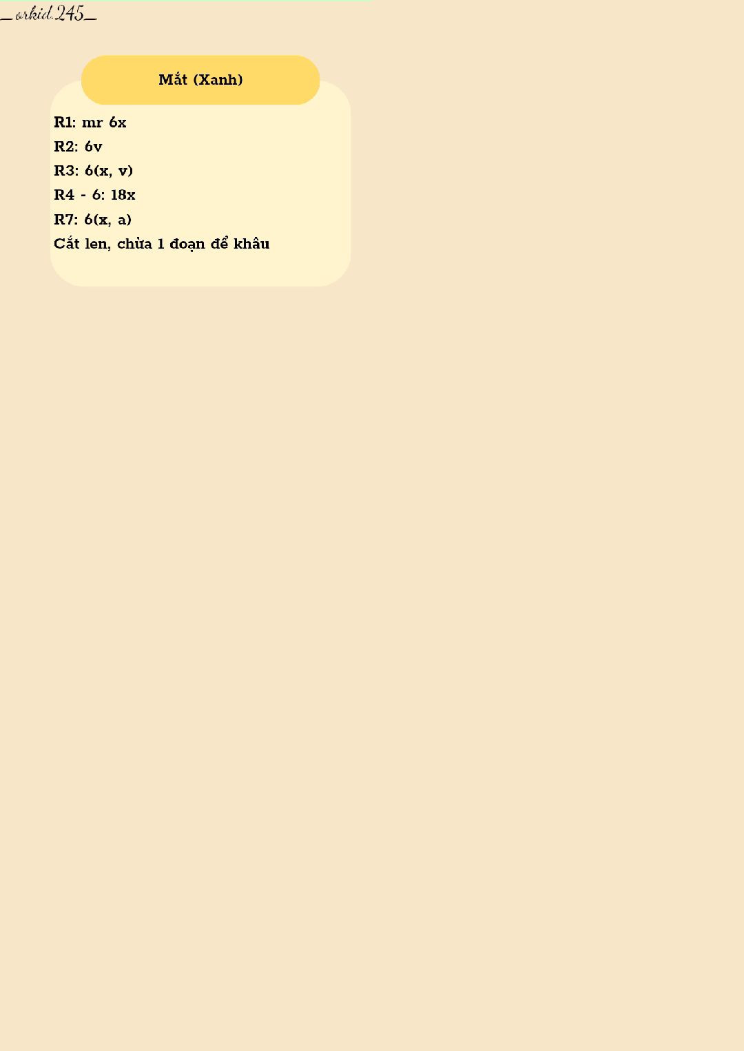 Hướng dẫn móc len búp bê thỏ mặc đồ ếch xanh trắng