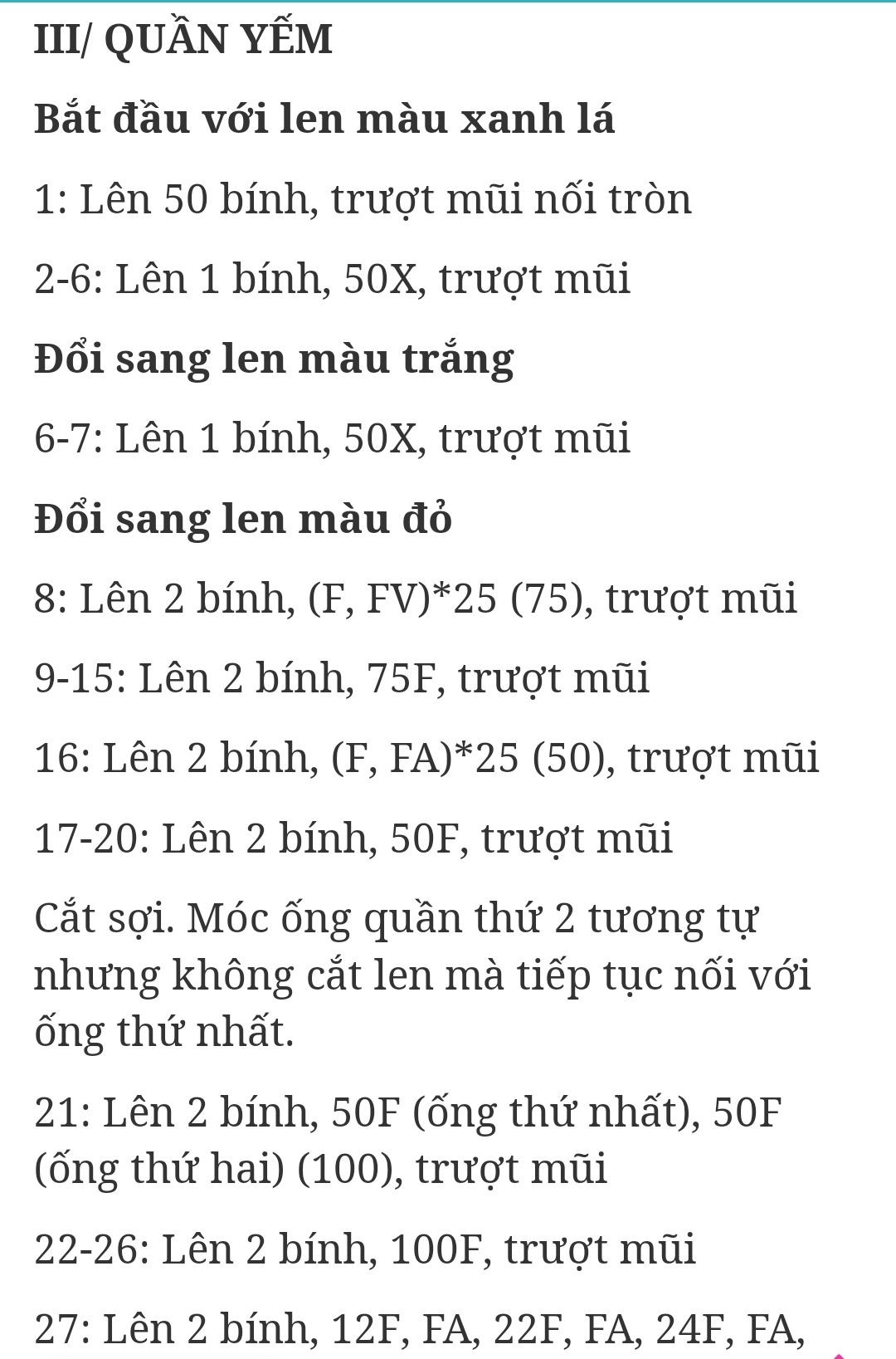 Hướng dẫn móc len búp bê thỏ mặc quần yếm đỏ