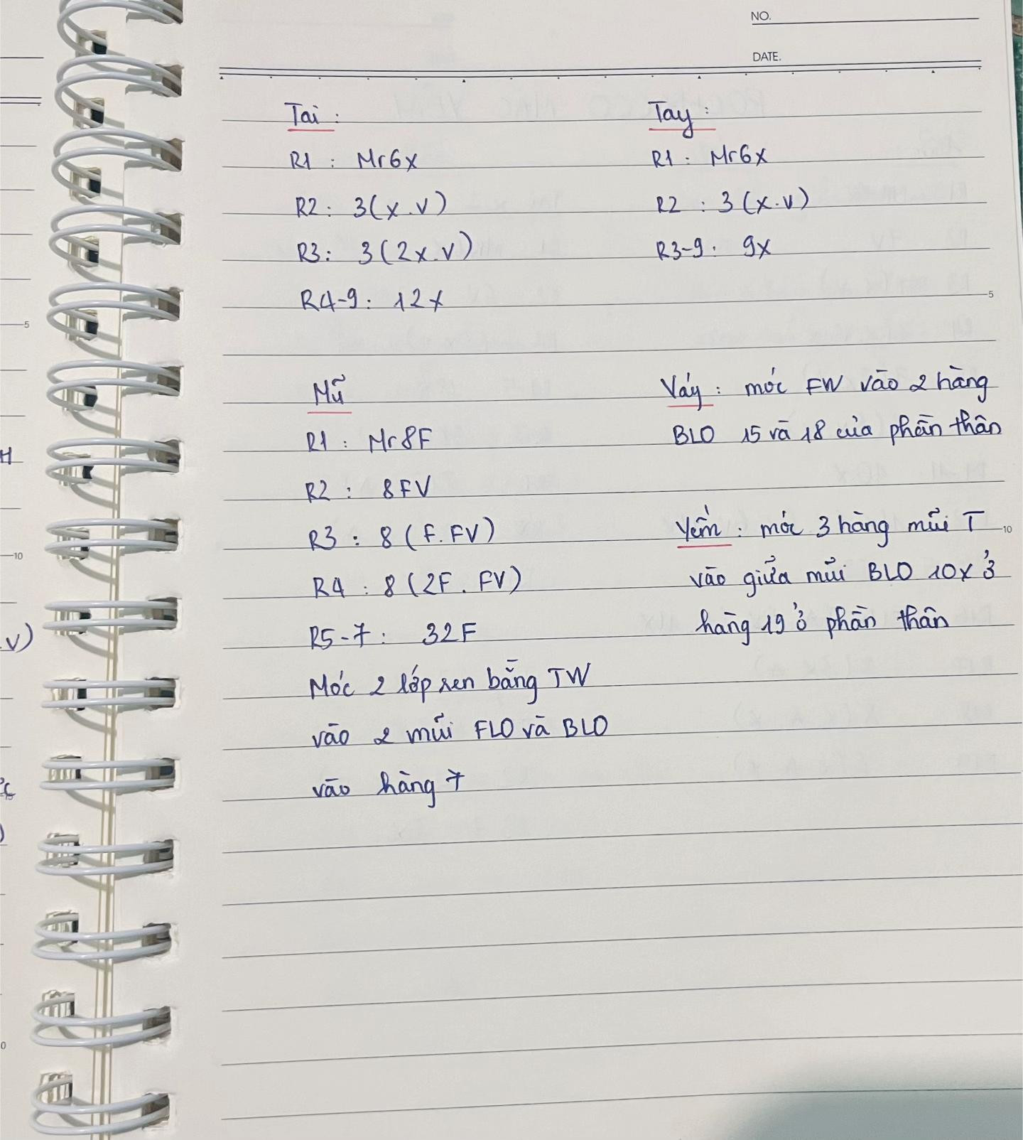 Hướng dẫn móc len búp bê thỏ mặc váy màu hồng