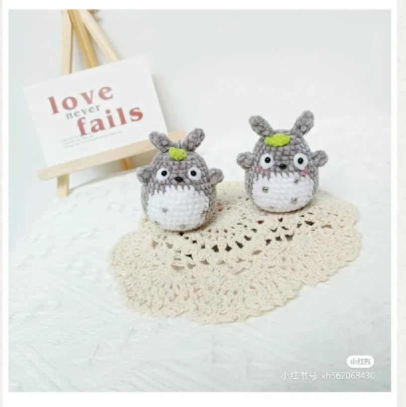 Hướng dẫn móc len búp bê Totoro dễ thương