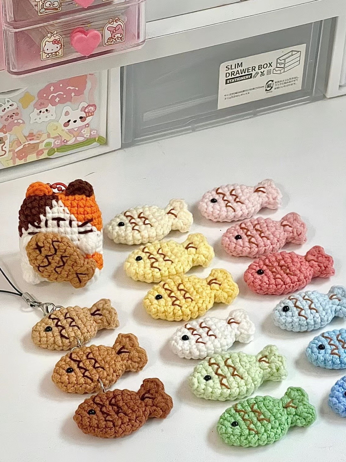 Hướng dẫn móc len Cá cá cá - Pookie Crochet