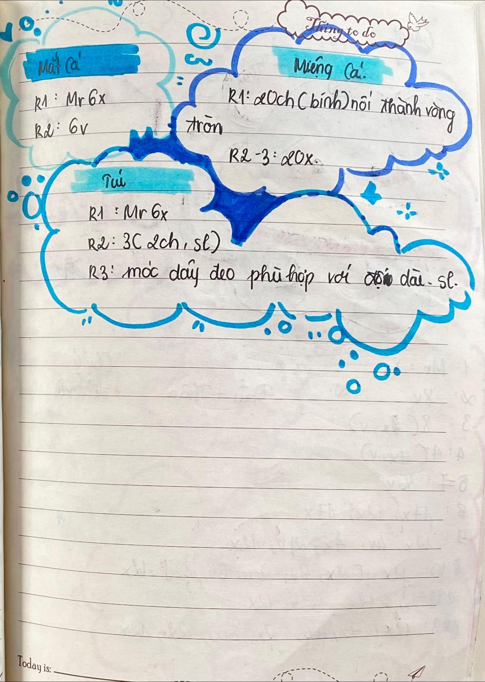 Hướng dẫn móc len Cá Heo đội mũ Capybara với chart chi tiết từng phần