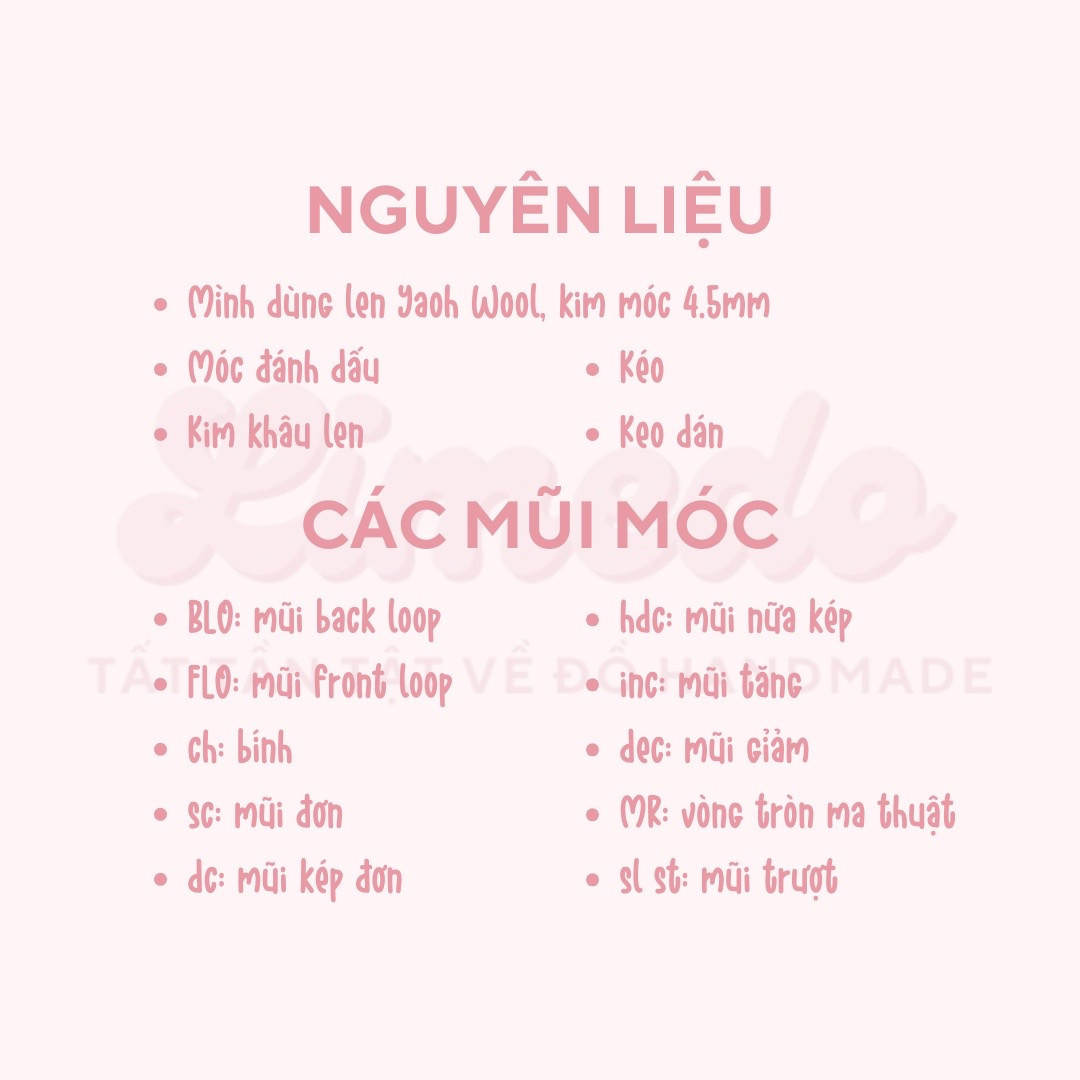 Hướng dẫn móc len cánh bướm xanh handmade