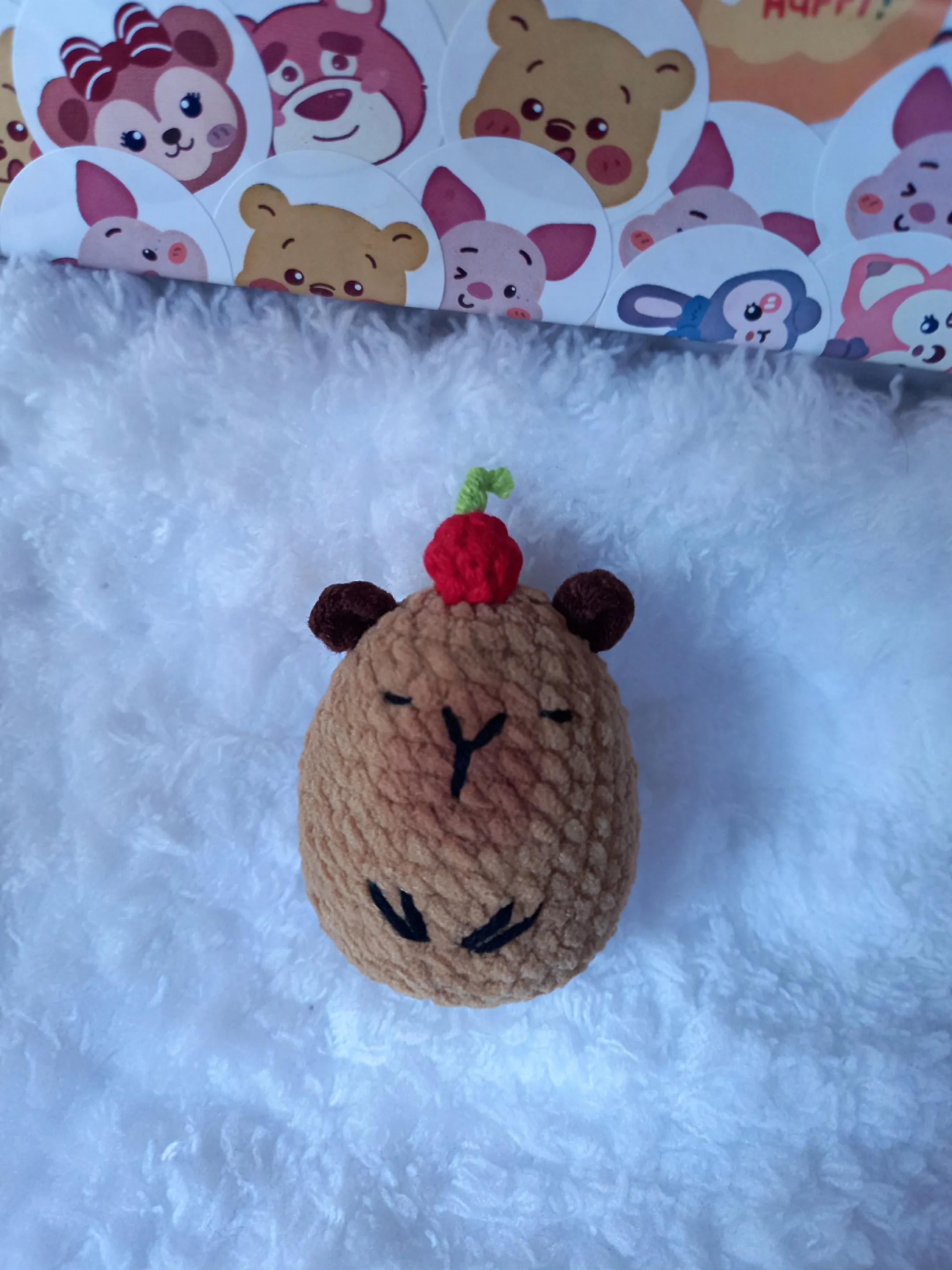 Hướng dẫn móc len Capybara Khoai Tây dễ thương