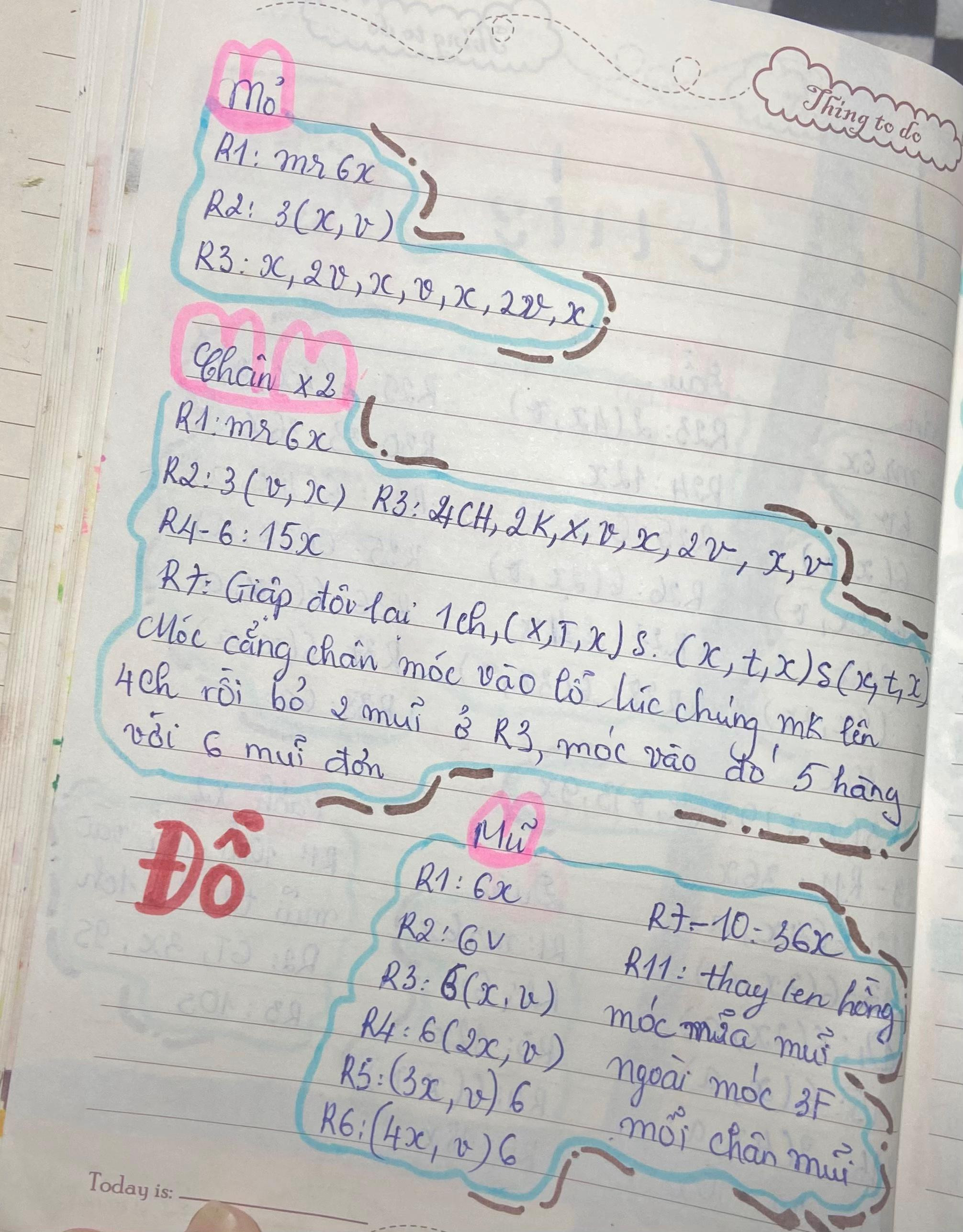 Hướng dẫn móc len chi tiết cho búp bê The Jellycat và vịt cute Việt Cute