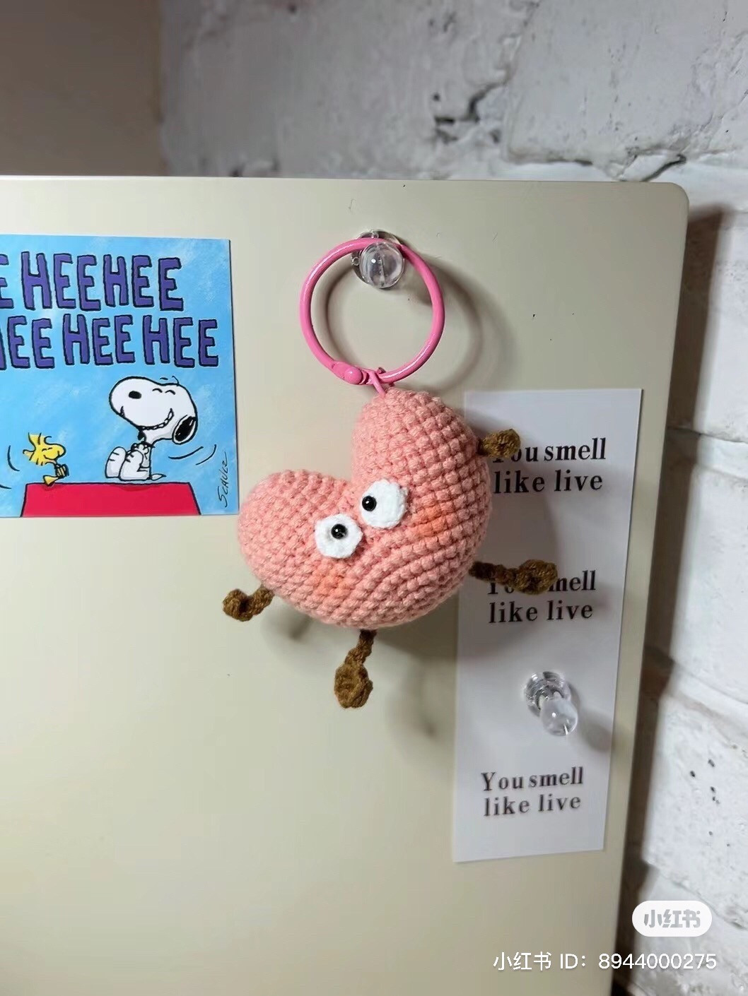 Hướng dẫn móc len chìa khóa hình trái tim dễ thương