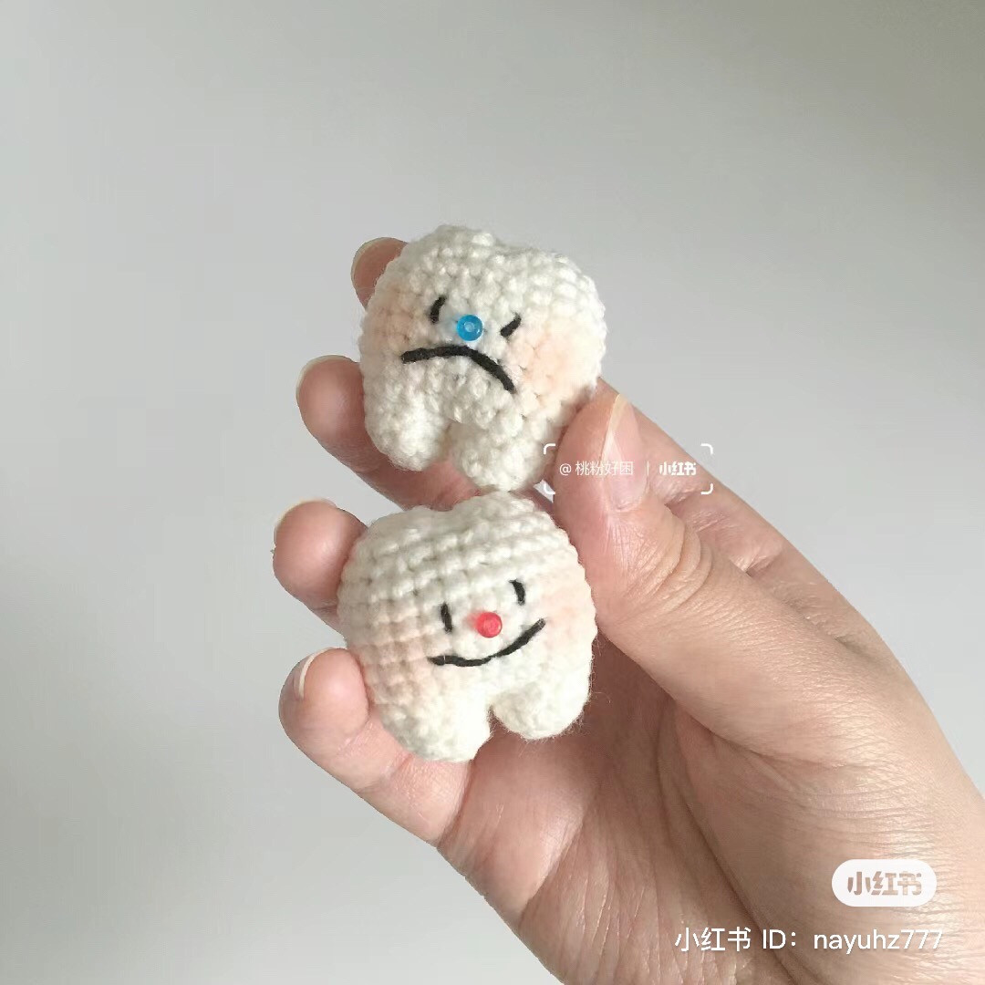 Hướng dẫn móc len chiếc răng dễ thương