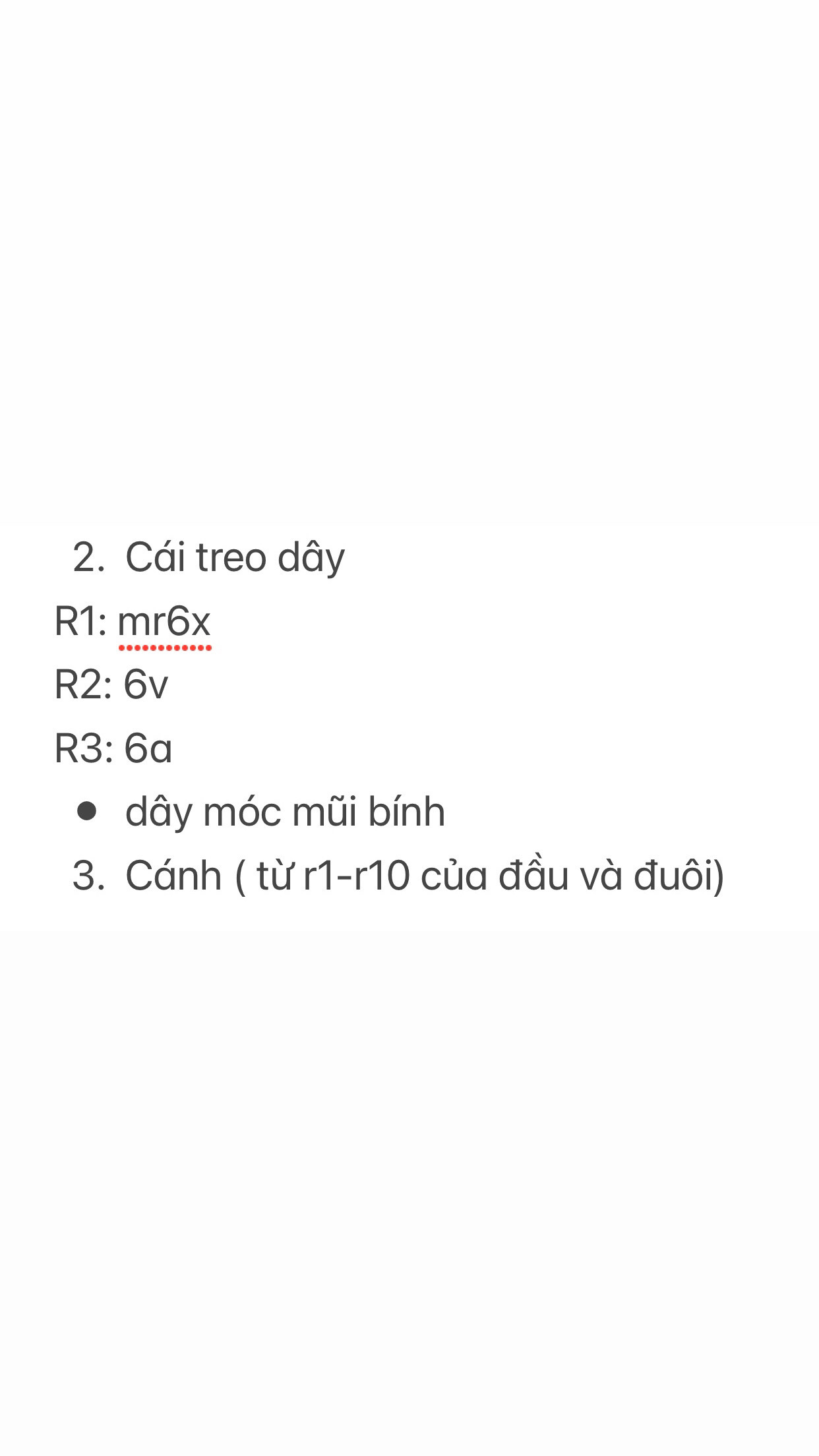 Hướng dẫn móc len chim hạc giấy màu hồng và trắng