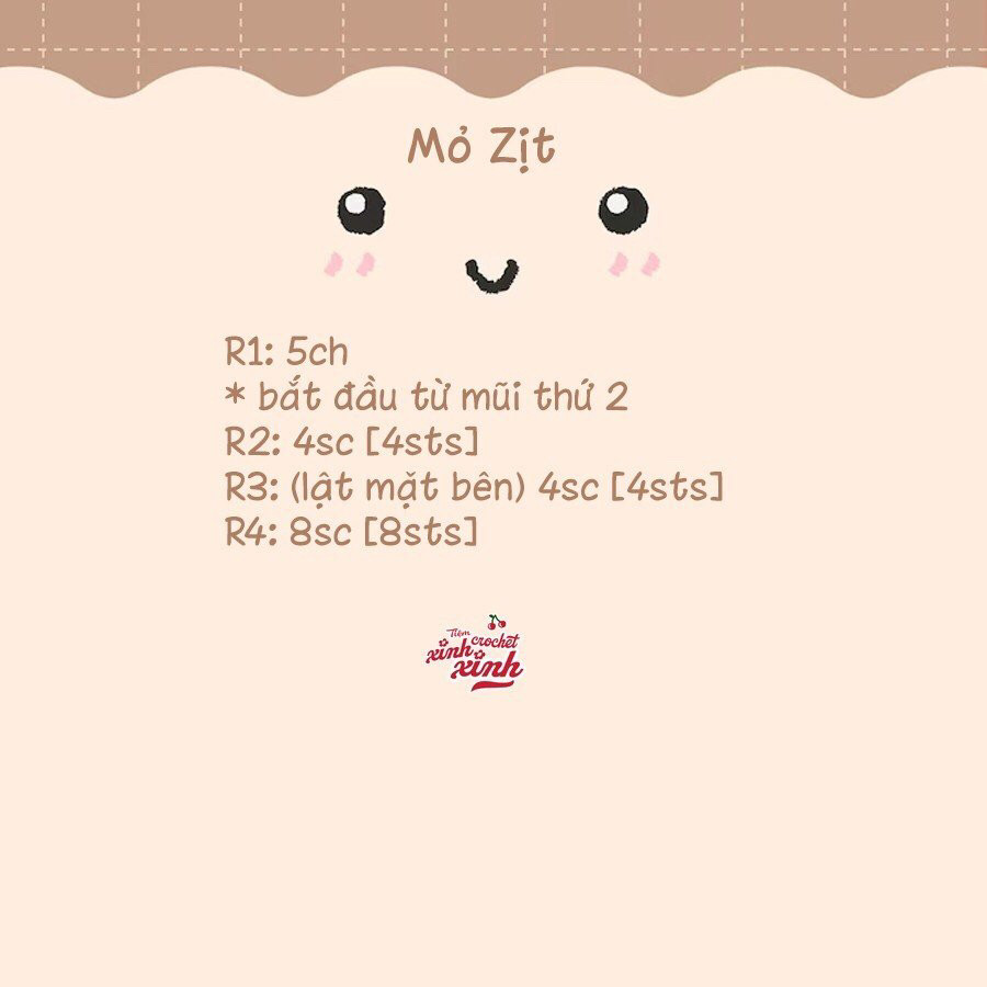 Hướng dẫn móc len chim Zịt dễ thương đội mũ xanh