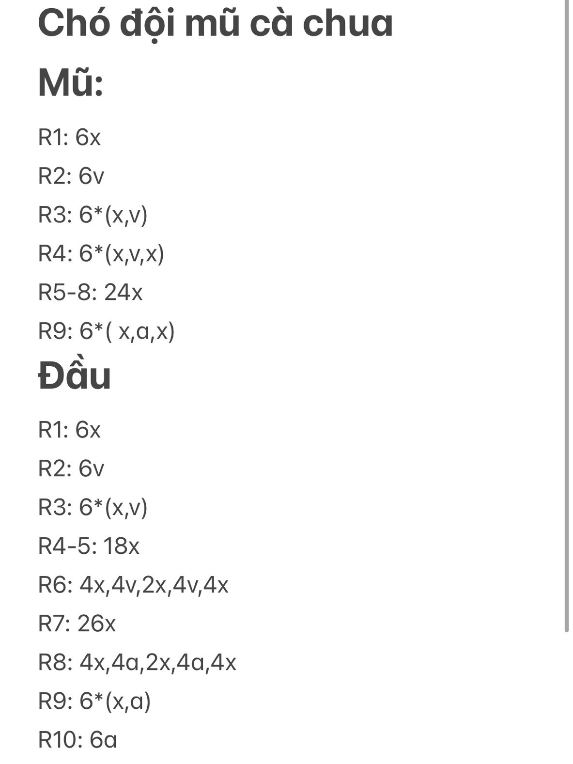 Hướng dẫn móc len chó đội mũ cà chua dễ thương