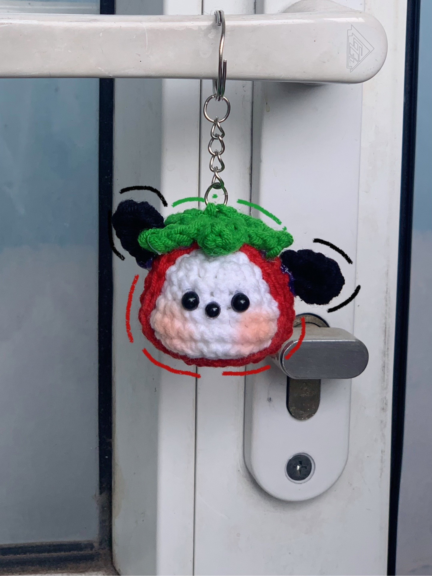 Hướng dẫn móc len chó đội mũ cà chua dễ thương