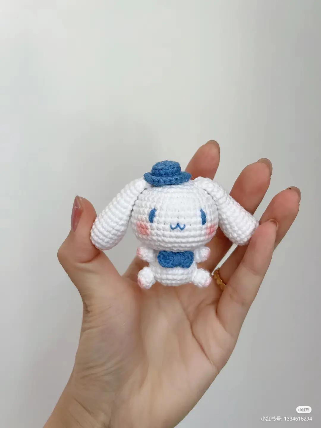 Hướng dẫn móc len Chó Que (Cinnamoroll) - Bản dịch chart Su Tiem Len No Xiu