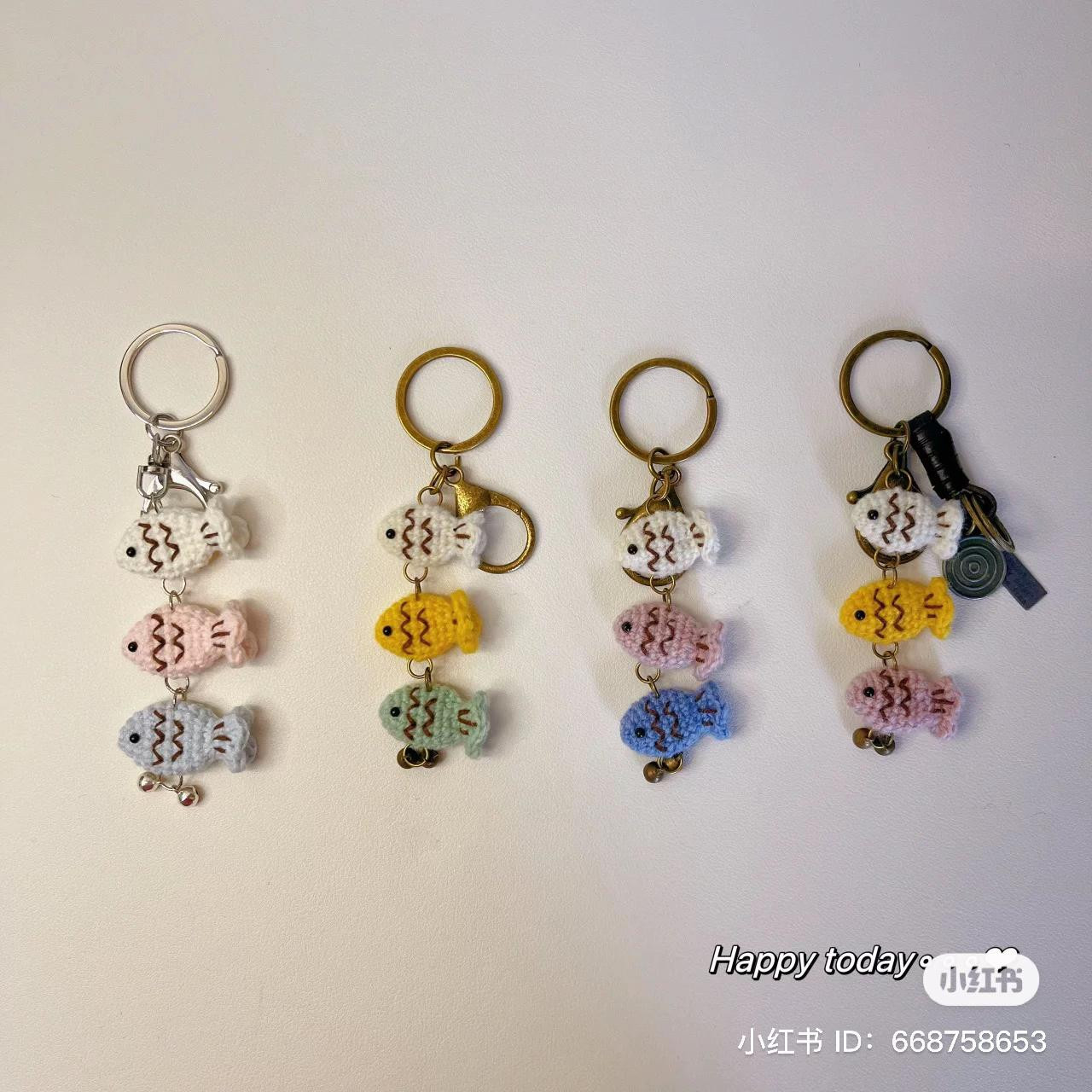 Hướng dẫn móc len chú cá nhỏ dễ thương nhiều màu sắc