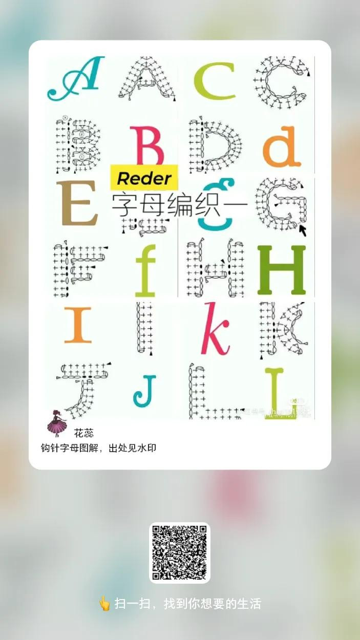 Hướng dẫn móc len chữ cái A đến J