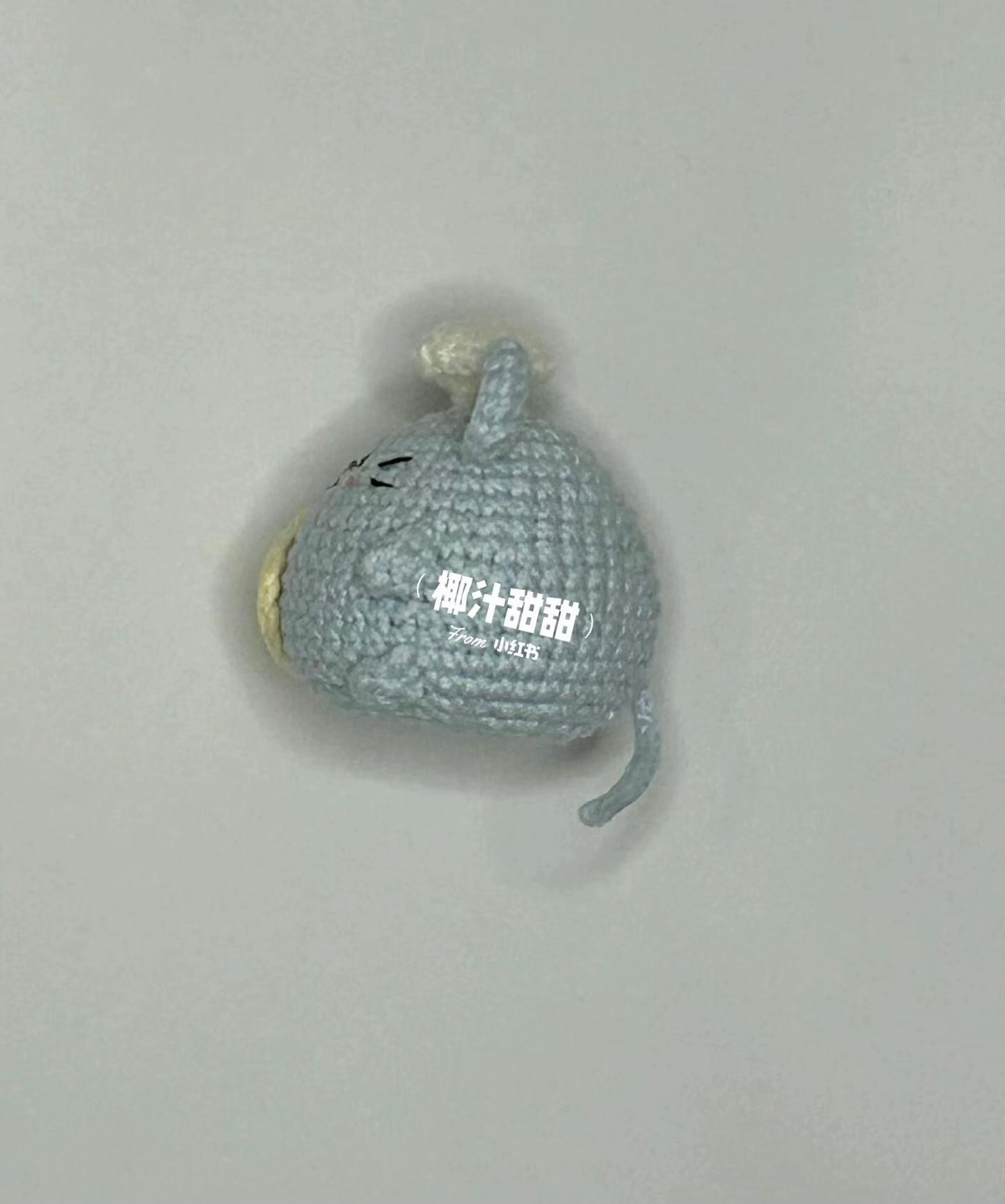 Hướng dẫn móc len chuột đầu bếp dễ thương với bảng chart chi tiết từng phần