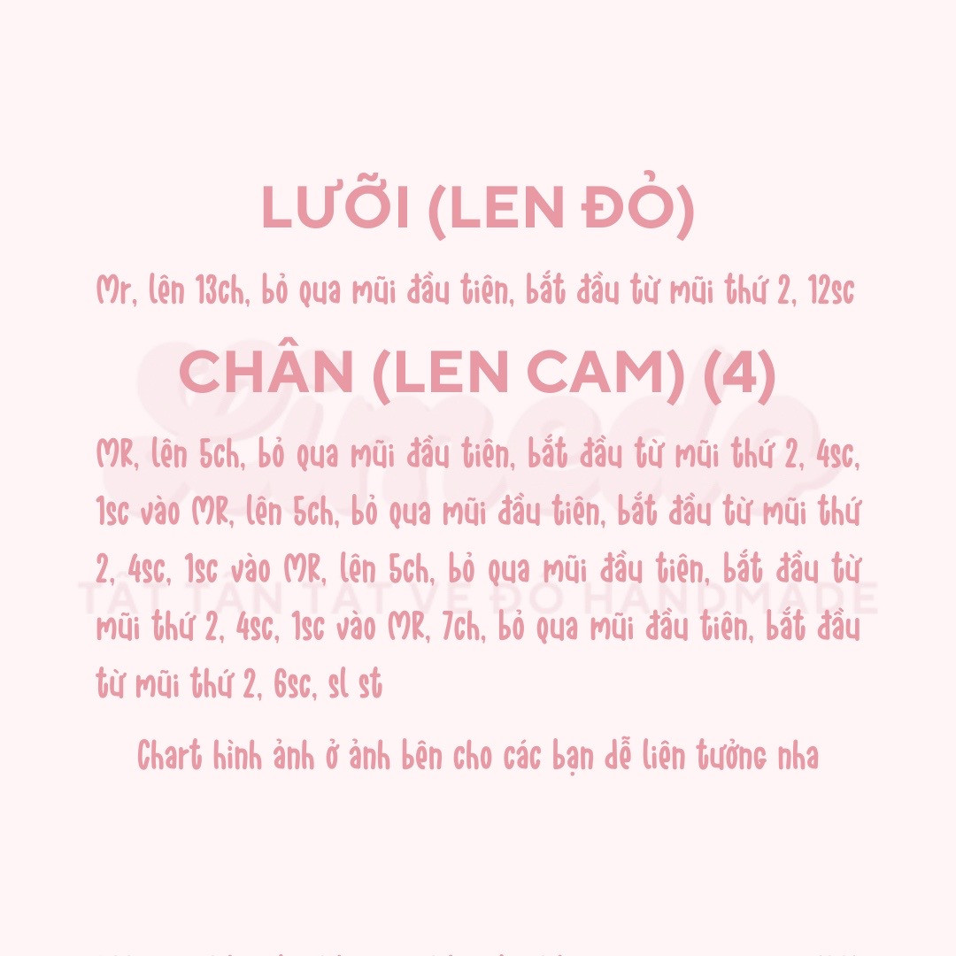 Hướng dẫn móc len con ma Halloween màu cam dễ thương