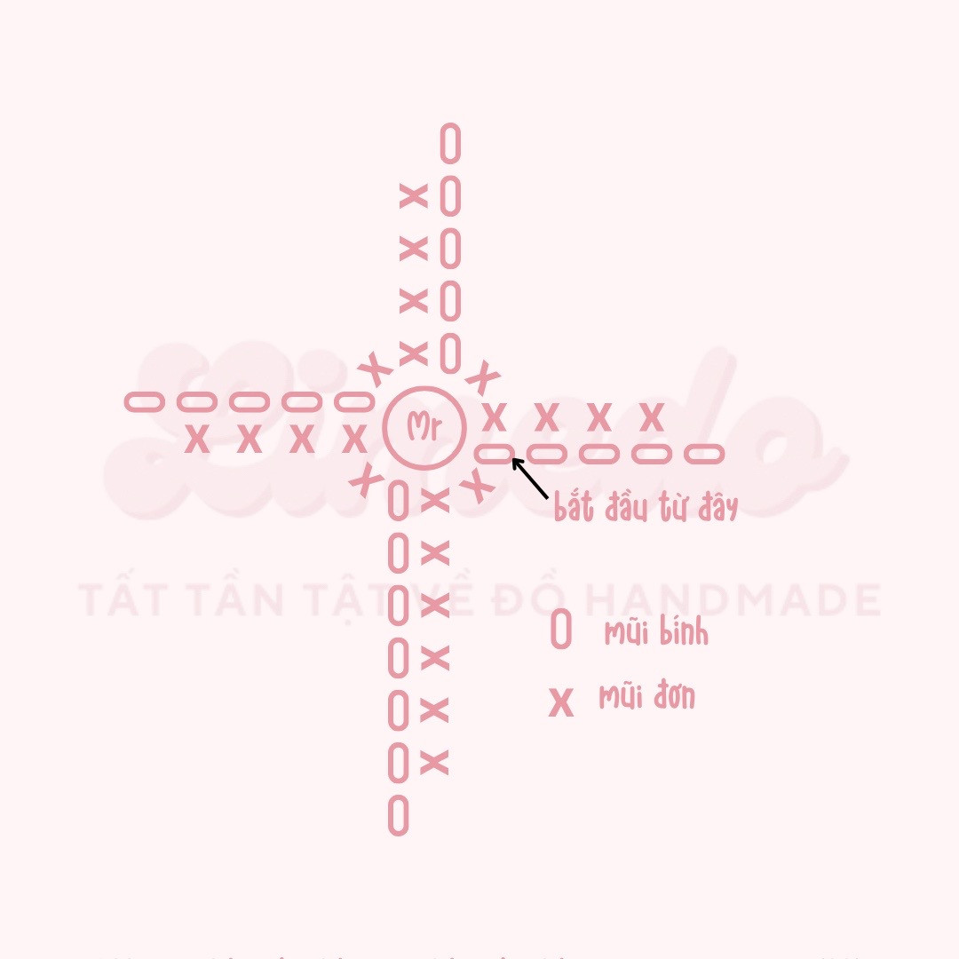 Hướng dẫn móc len con ma Halloween màu cam dễ thương