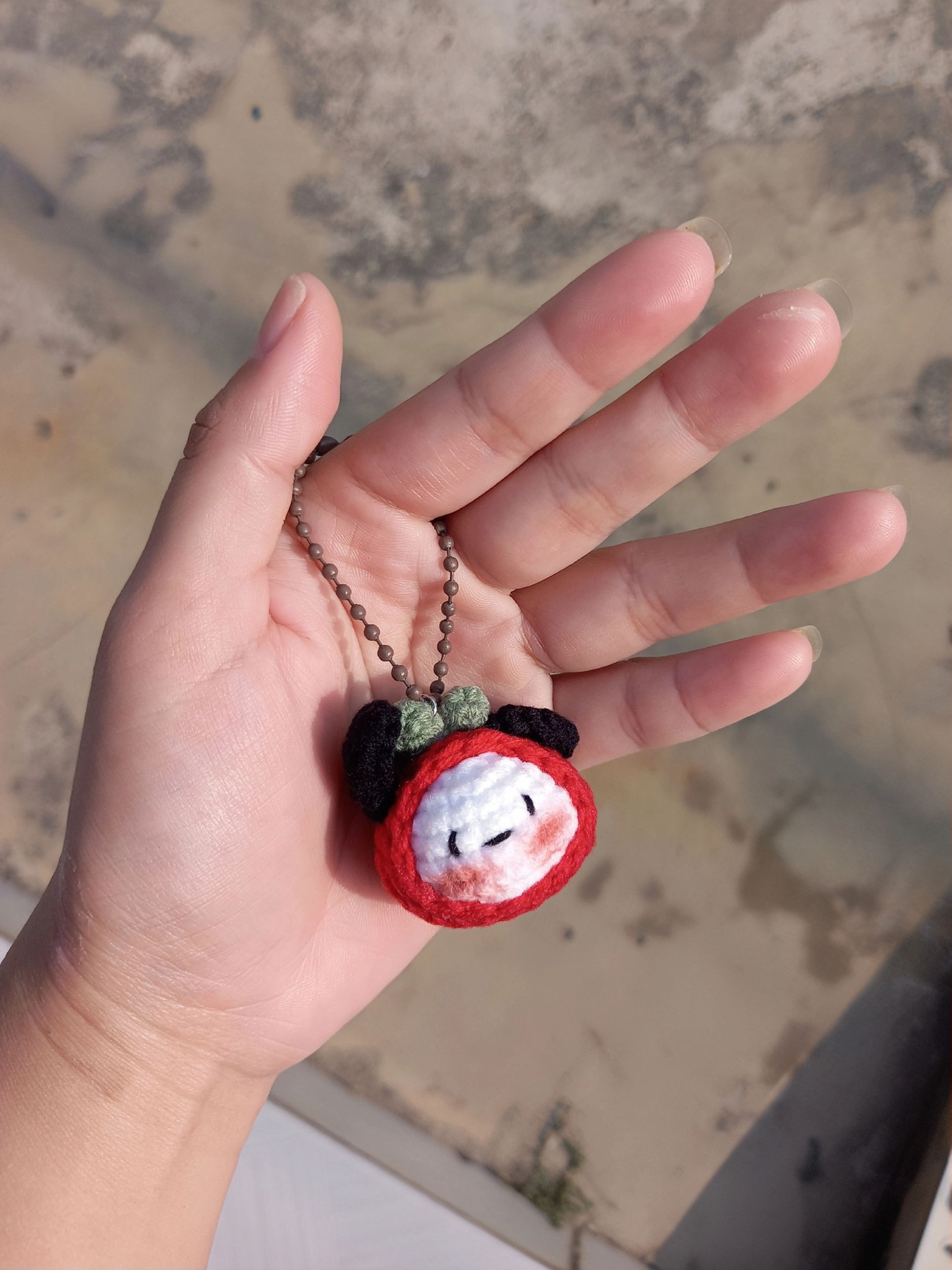 Hướng dẫn móc len Cún Cà Chua dễ thương, bảng chart chi tiết từng phần