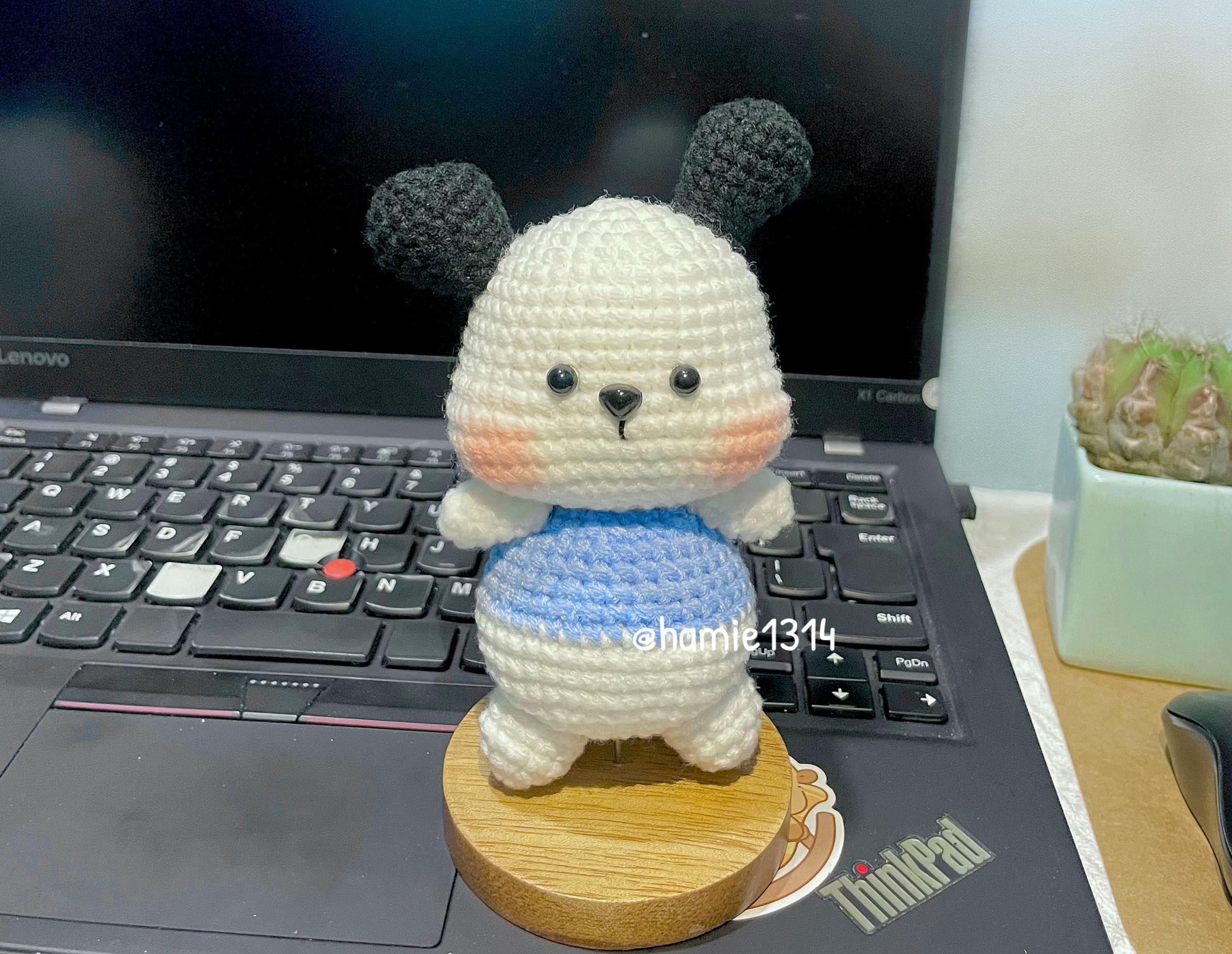 Hướng dẫn móc len Cún Pochacco dễ thương