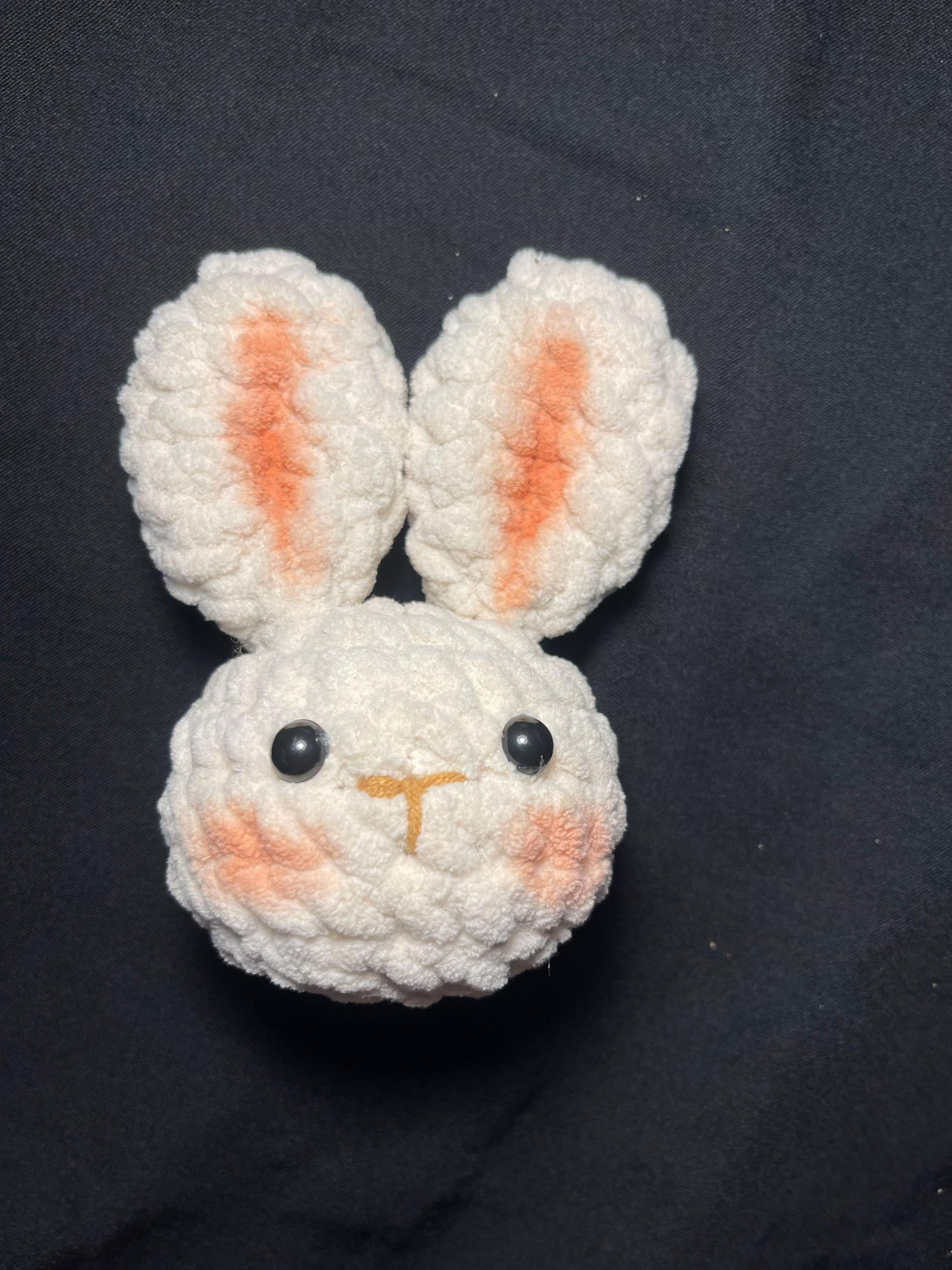 Hướng dẫn móc len đầu và tai thỏ bông bằng chart tiếng Việt