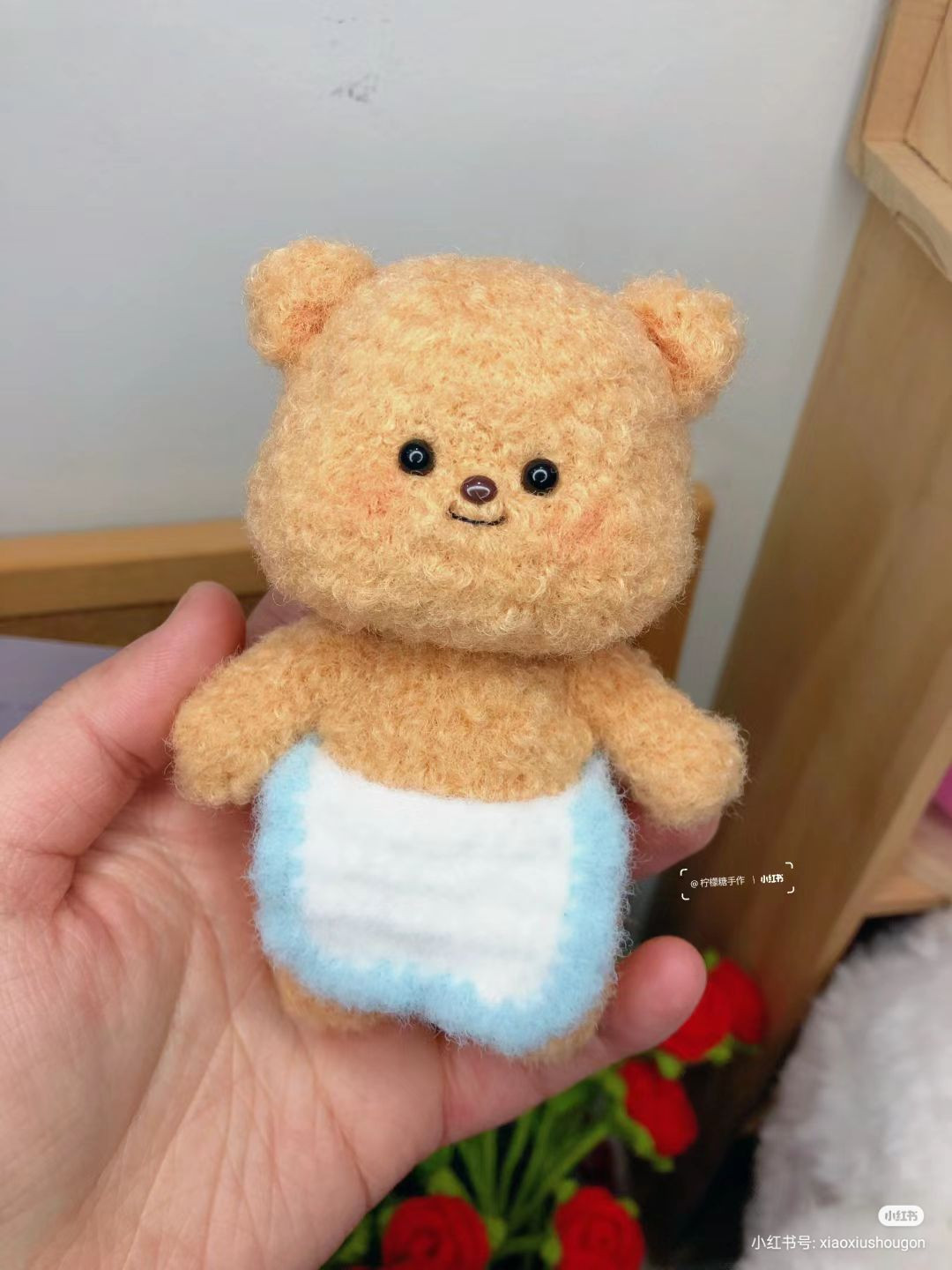 Hướng dẫn móc len Gấu bơ dễ thương