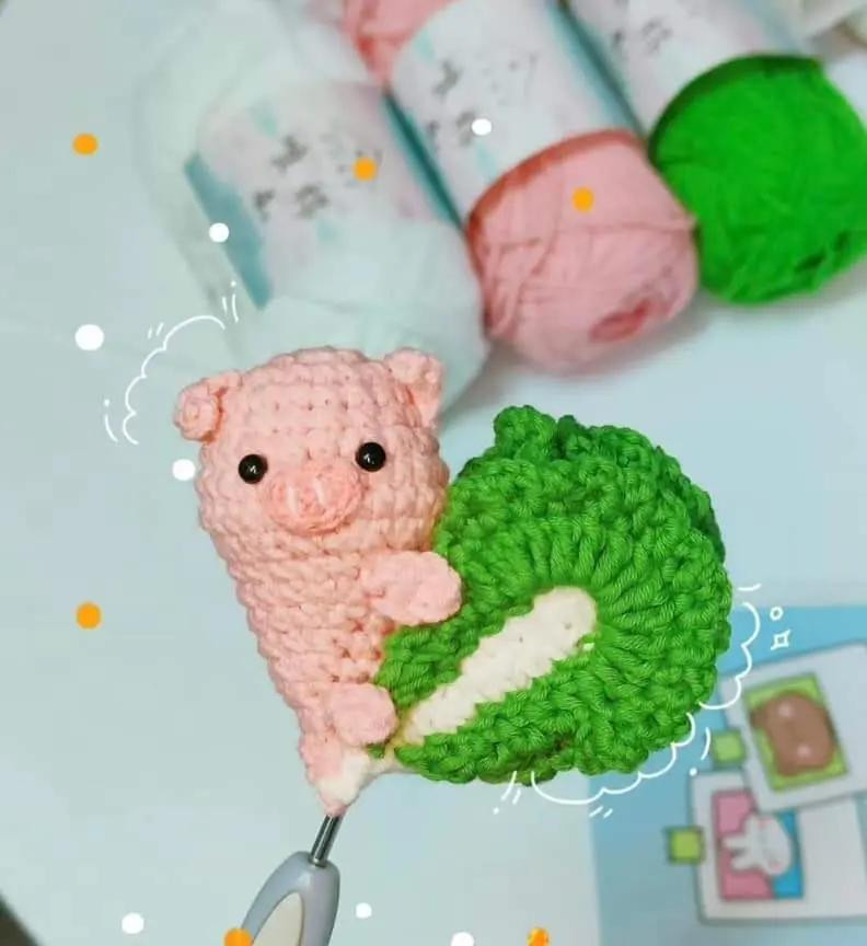 Hướng dẫn móc len hình thỏ và heo dễ thương