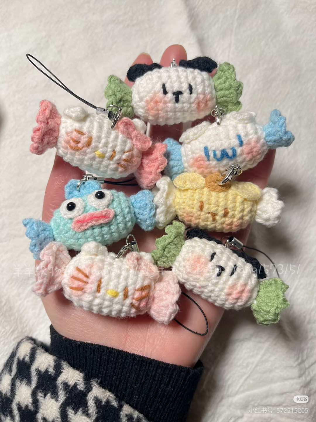 Hướng dẫn móc len Kẹo Động vật dễ thương