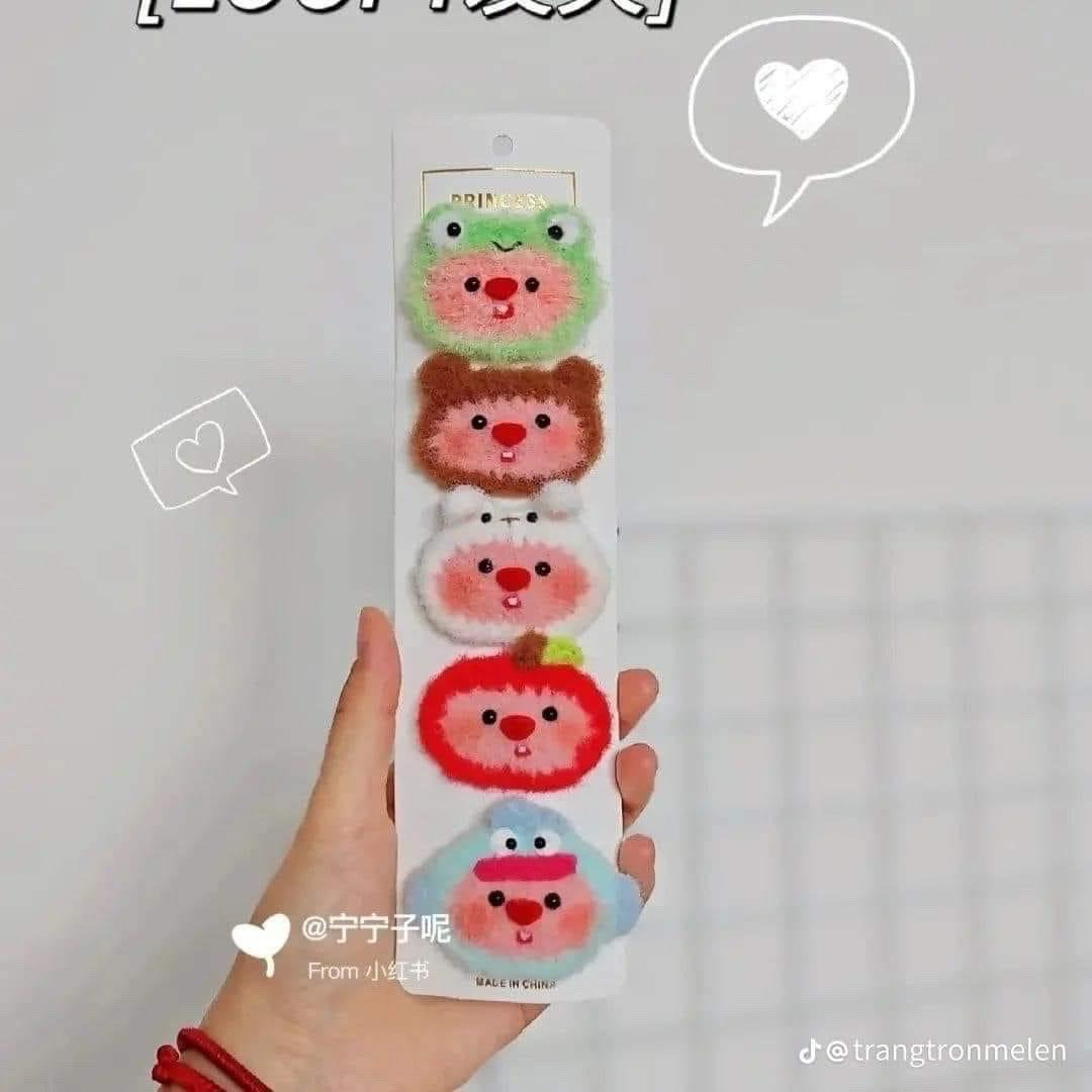 Hướng dẫn móc len kẹp tóc Loopy dễ thương