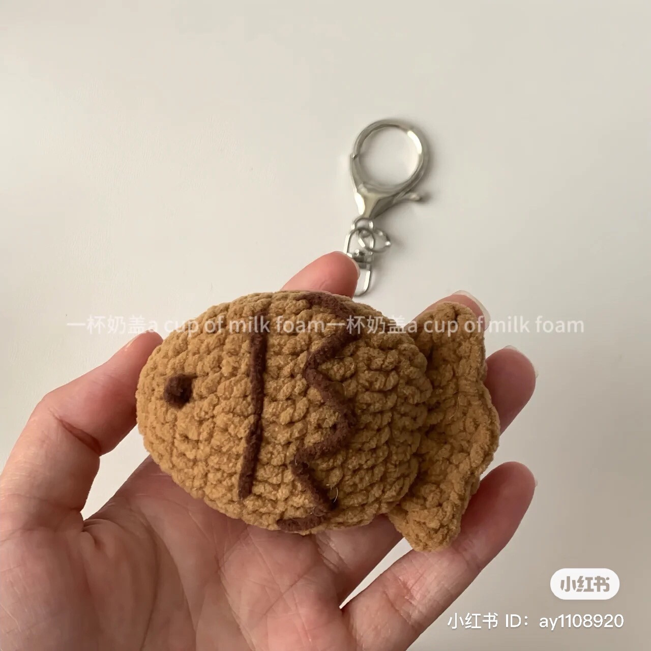 Hướng dẫn móc len khoá cá vàng dễ thương, chart chi tiết từng hàng